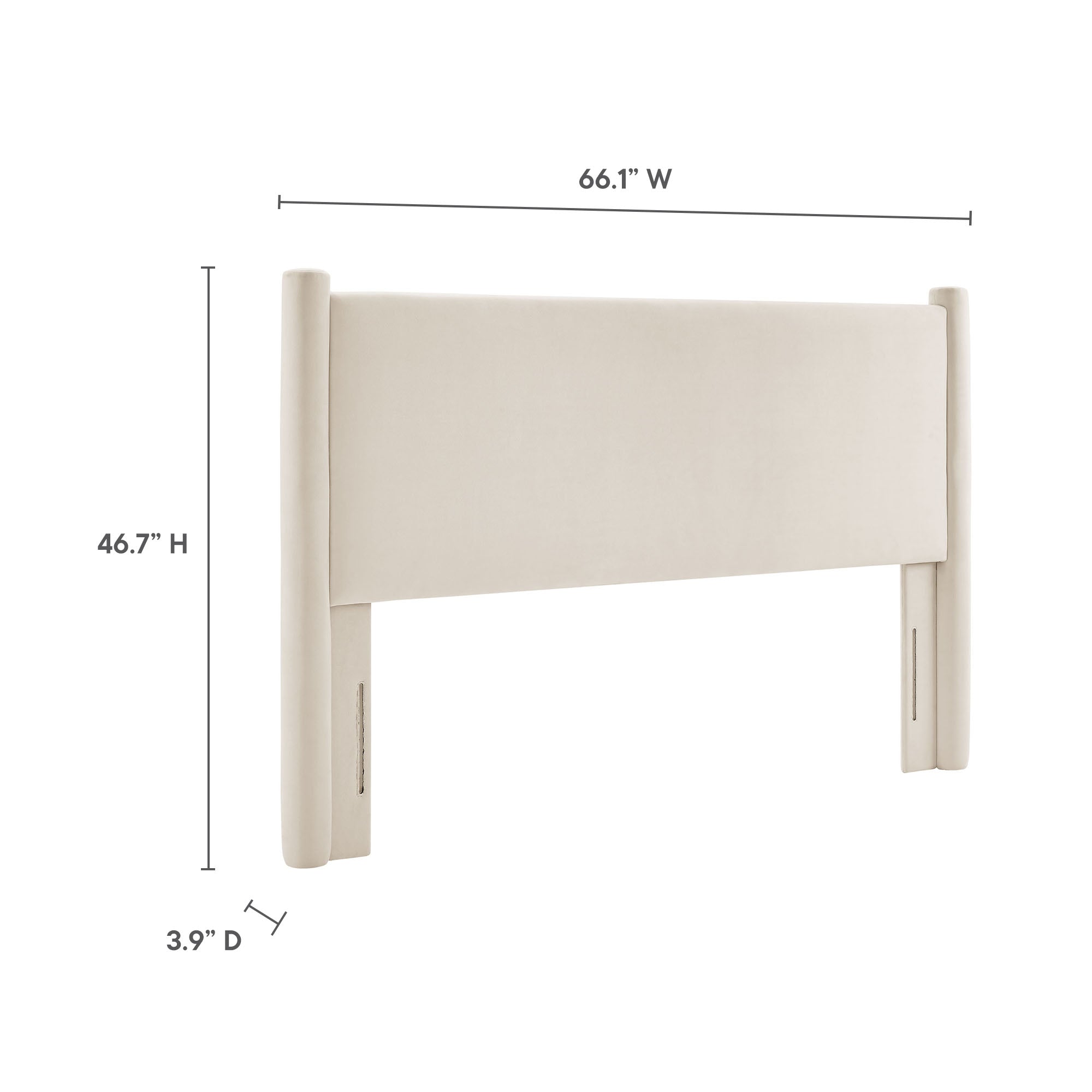 Rael Performance Velvet Full Headboard by Modway - Image 7