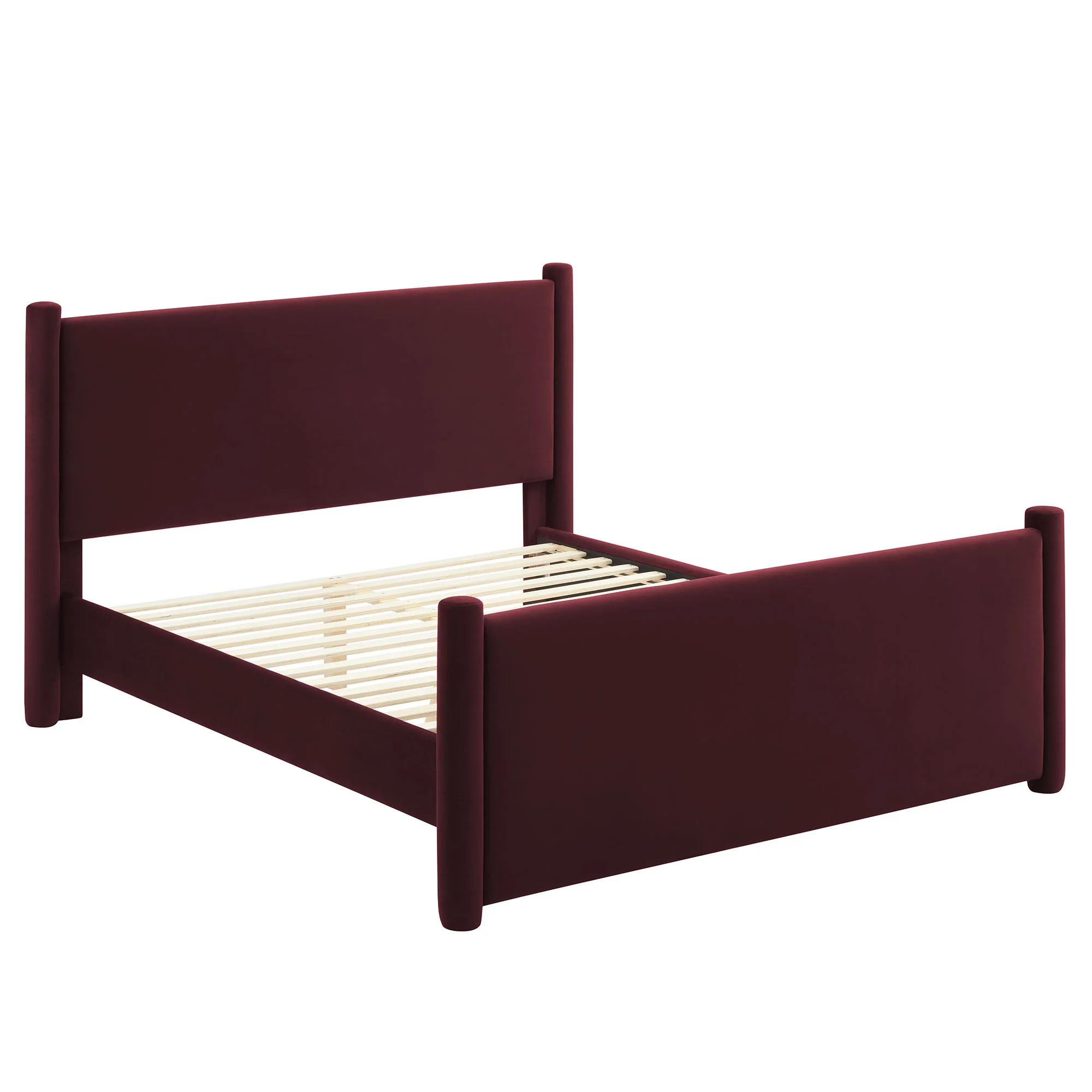 Rael Performance Velvet Full Platform Bed by Modway - Image 20