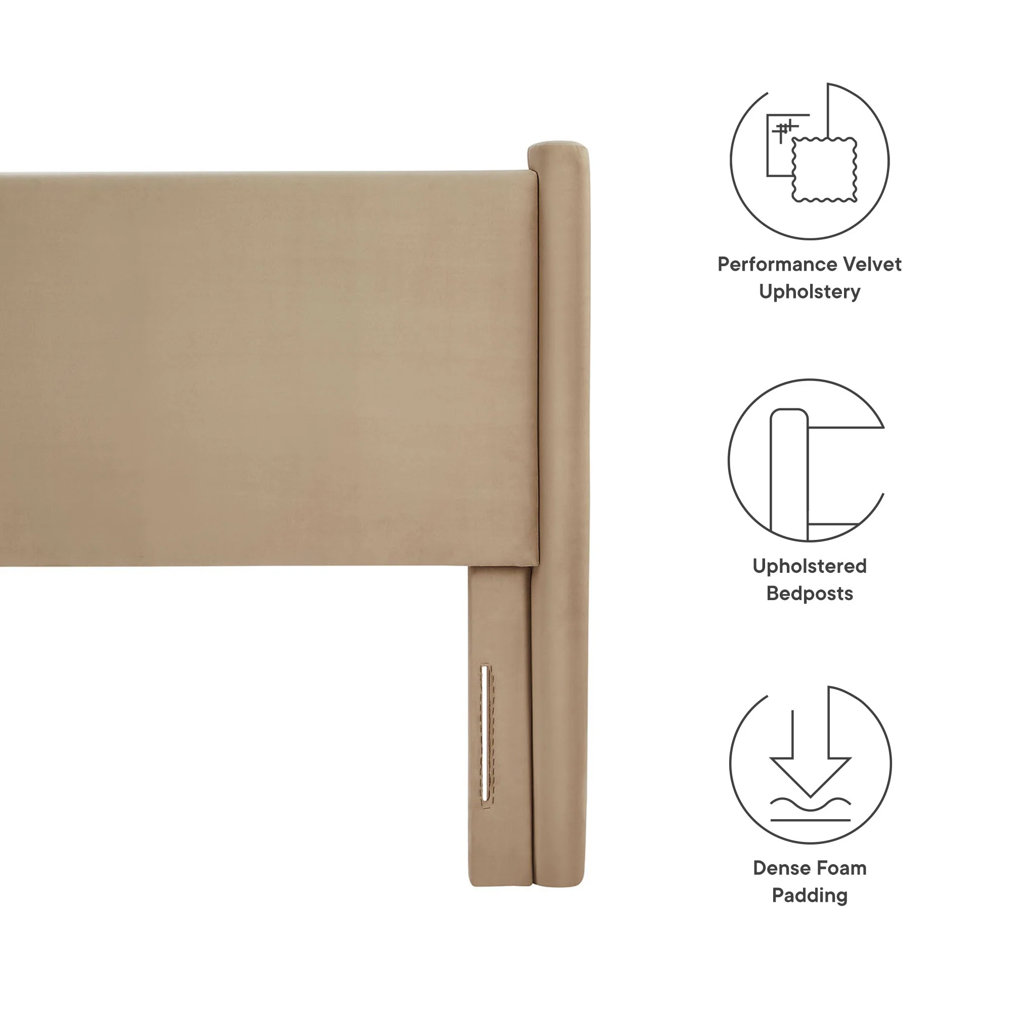 Rael Performance Velvet King Headboard by Modway - Image 27