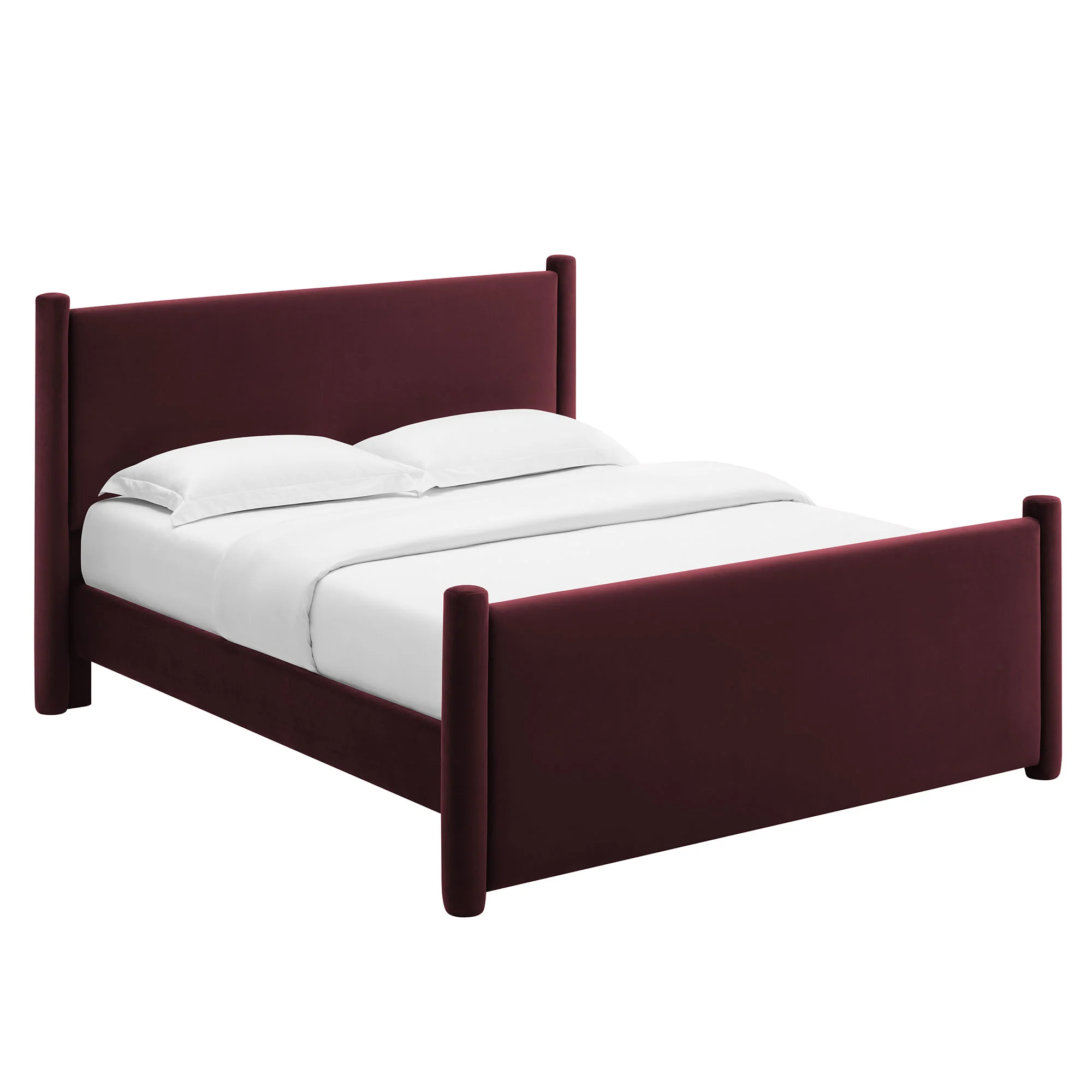 Rael Performance Velvet King Platform Bed by Modway - Image 19