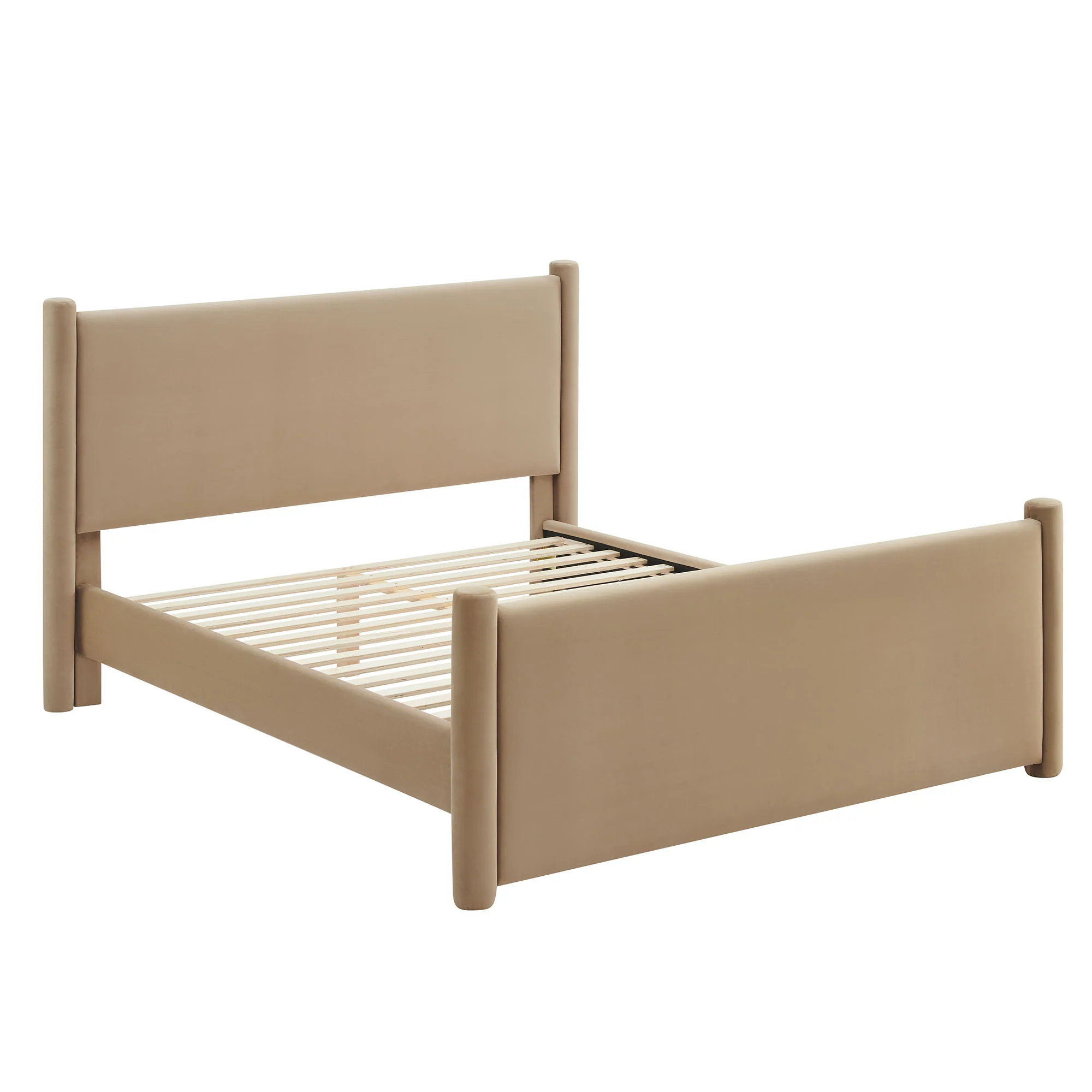 Rael Performance Velvet King Platform Bed by Modway - Image 29