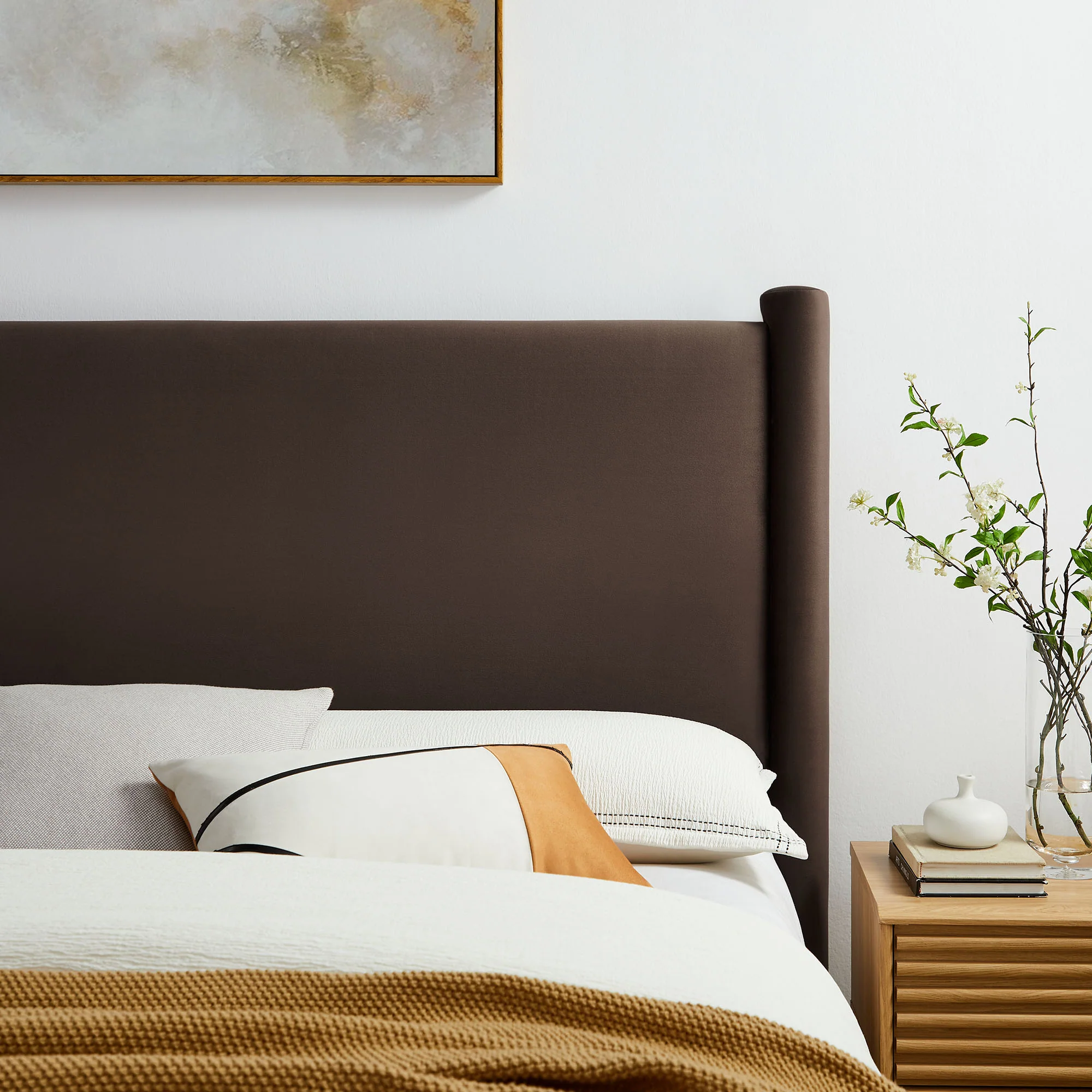 Rael Performance Velvet Queen Headboard by Modway - Image 11