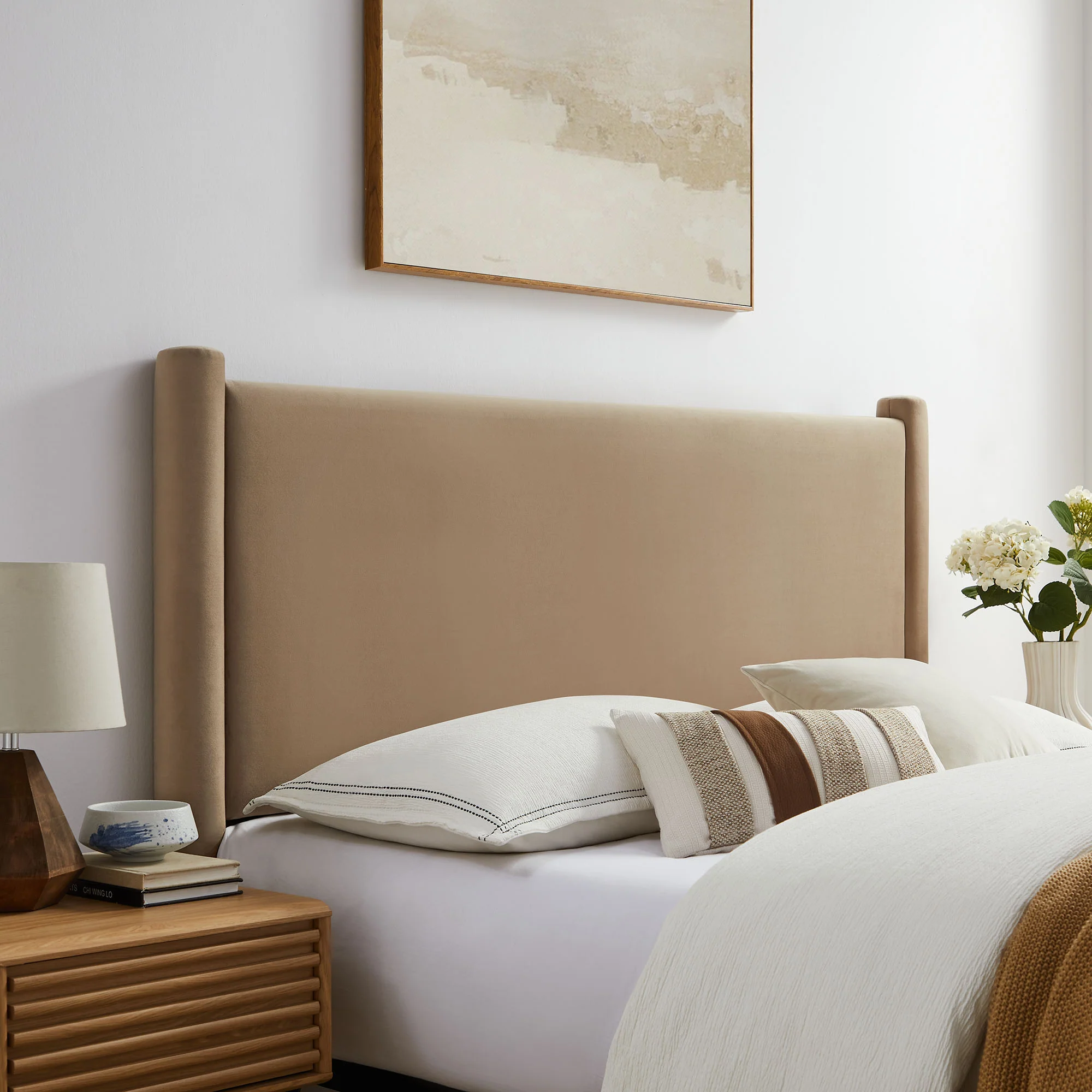 Rael Performance Velvet Queen Headboard by Modway - Image 26