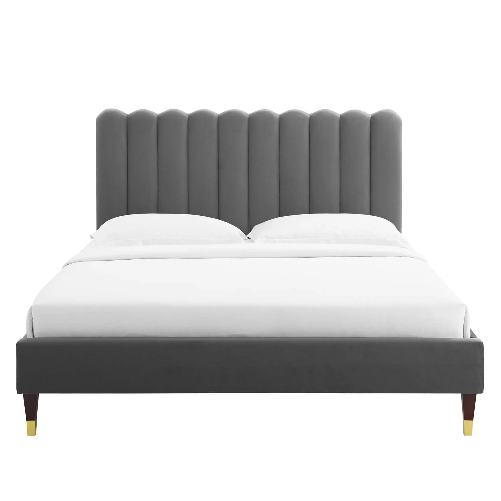 Reagan Full Performance Velvet Platform Bed By Modway - MOD-6892 - Image 12
