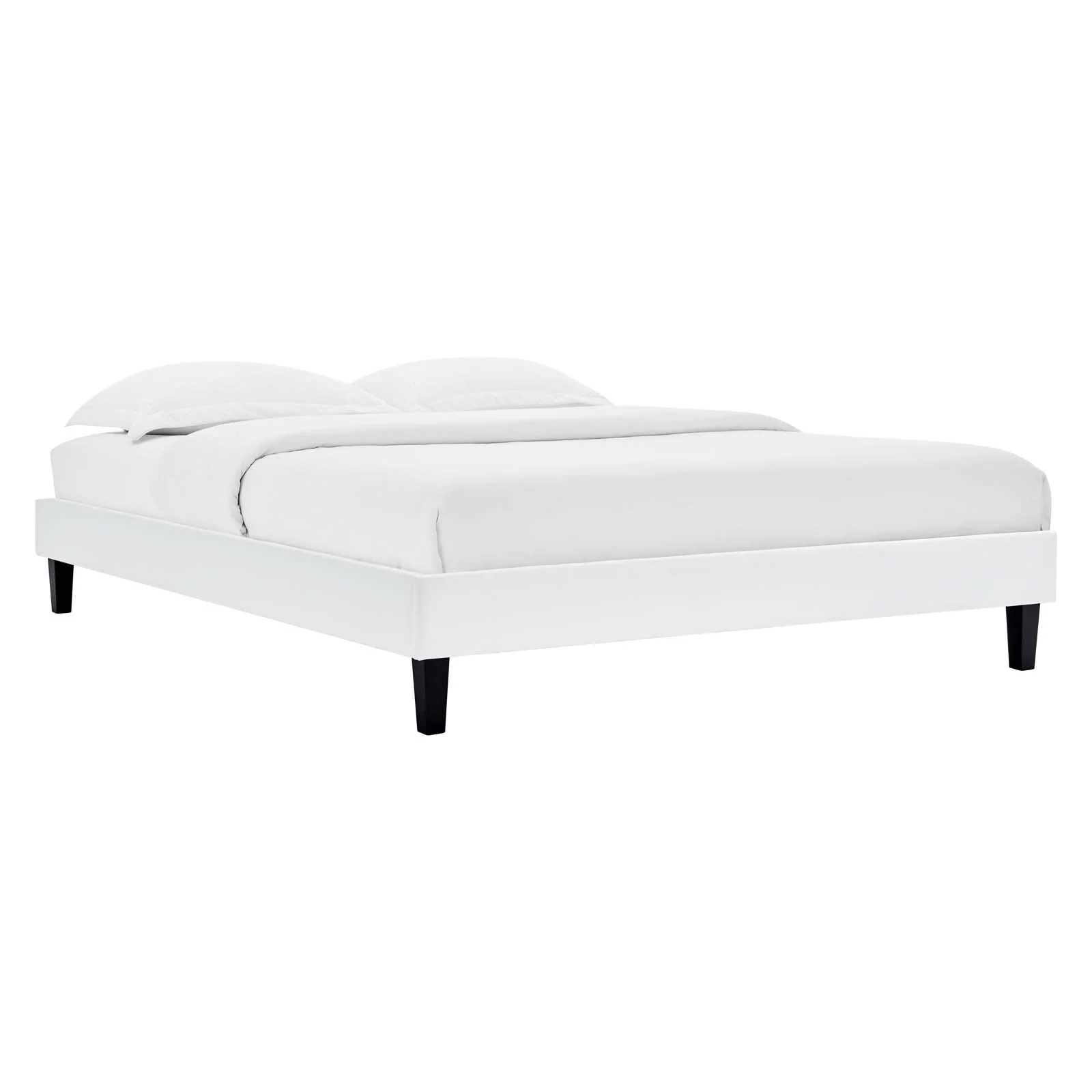 Reagan King Performance Velvet Platform Bed By Modway - MOD-7078 - Image 126
