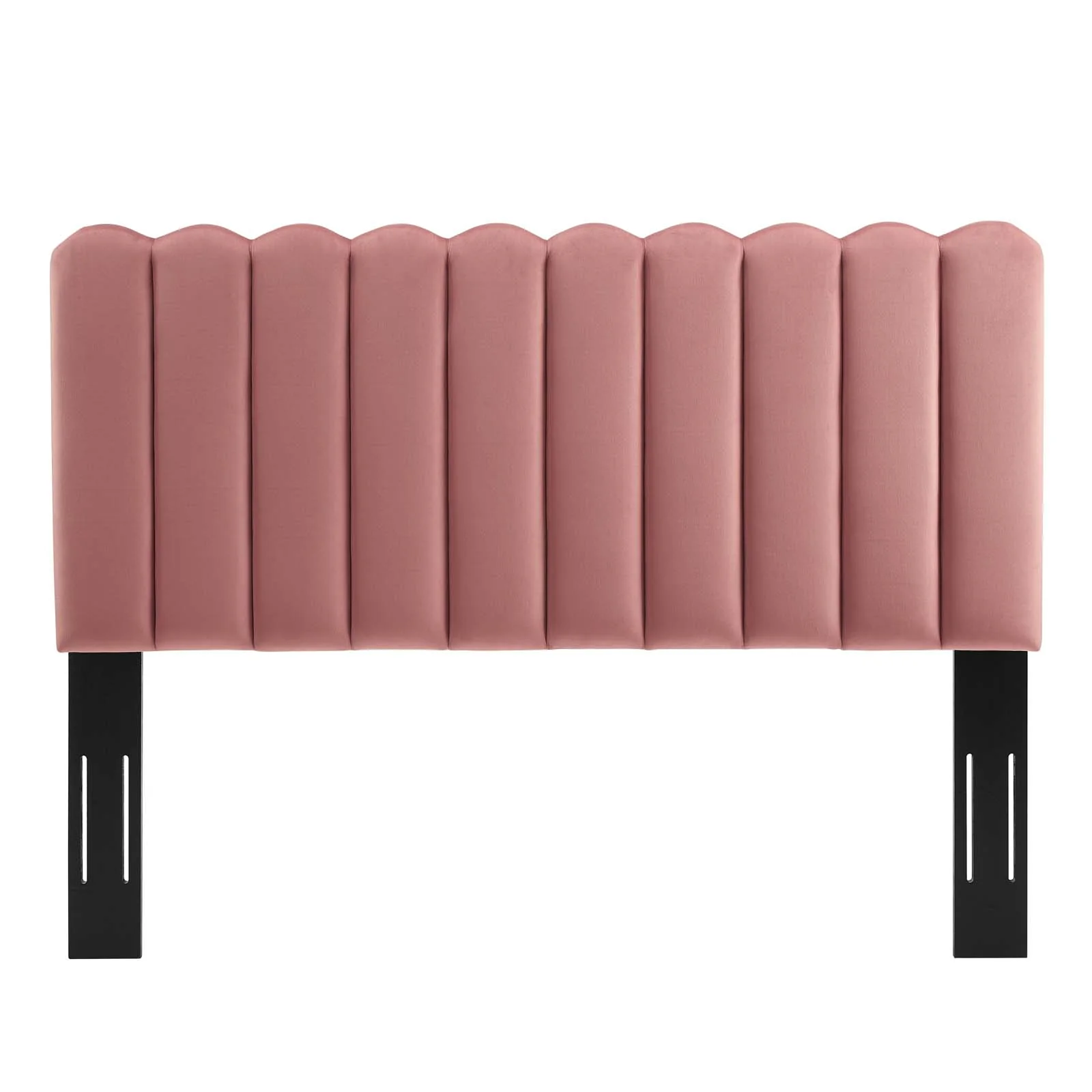 Reagan King Performance Velvet Platform Bed By Modway - MOD-7078 - Image 18