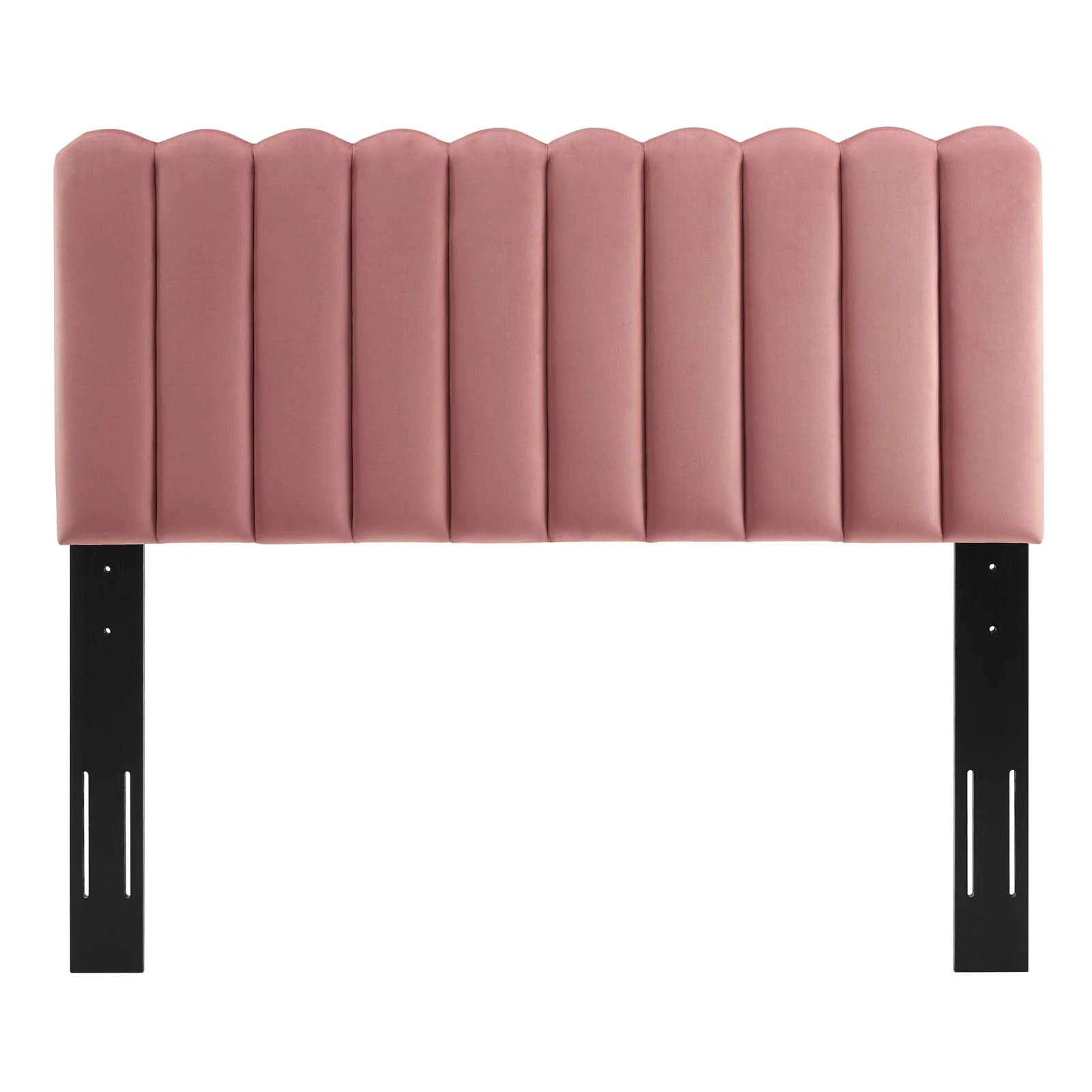 Reagan King Performance Velvet Platform Bed By Modway - MOD-7078 - Image 19