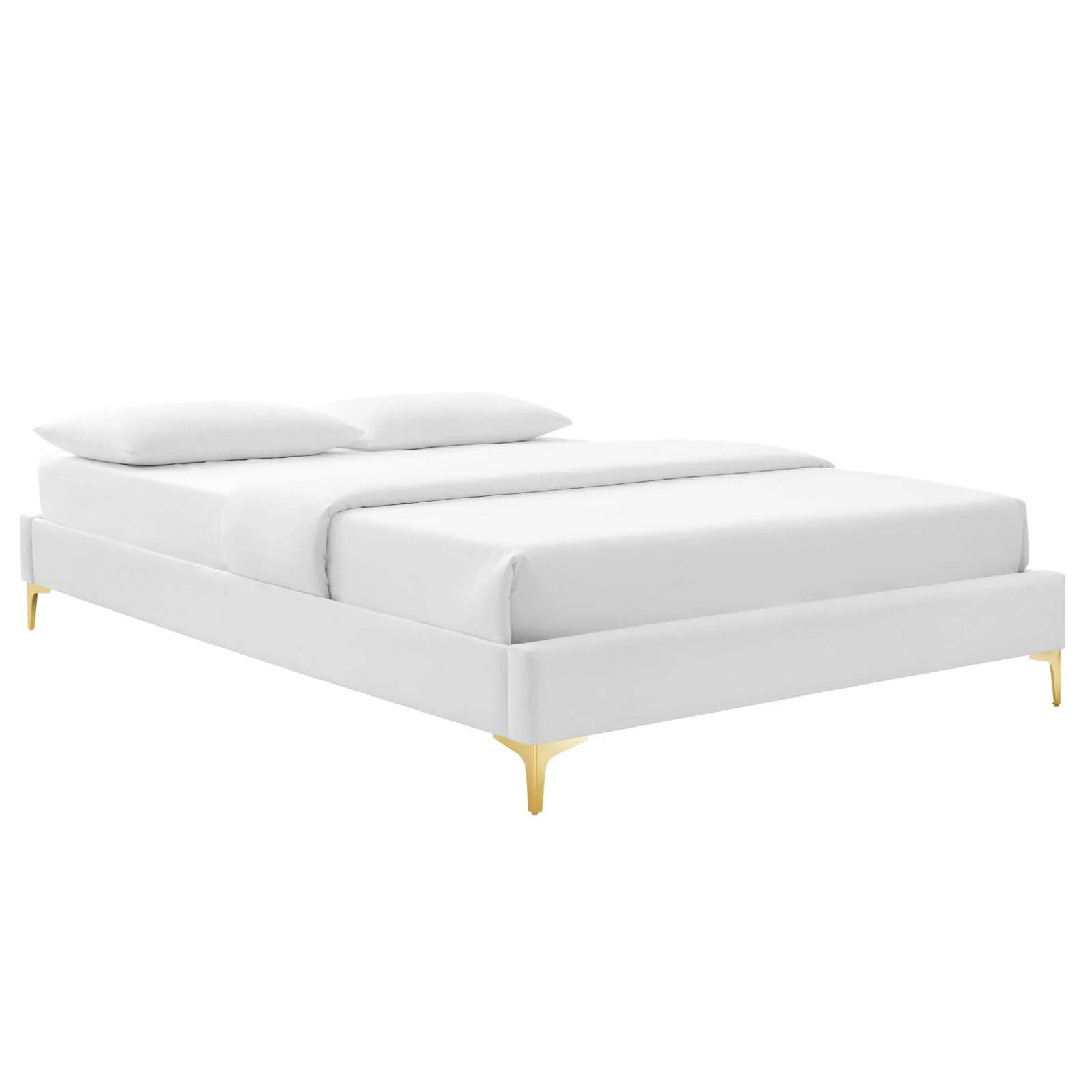 Reagan Queen Performance Velvet Platform Bed By Modway - MOD-6586 - Image 110