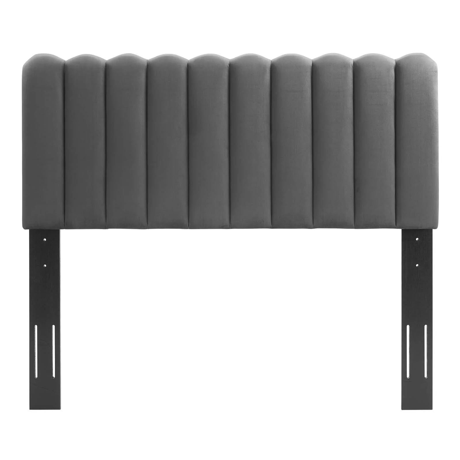 Reagan Queen Performance Velvet Platform Bed By Modway - MOD-6586 - Image 4