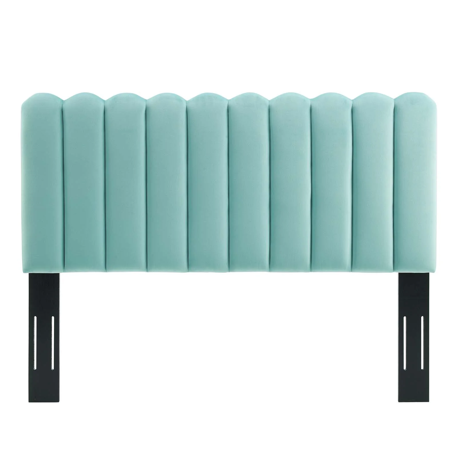 Reagan Queen Performance Velvet Platform Bed By Modway - MOD-6586 - Image 50