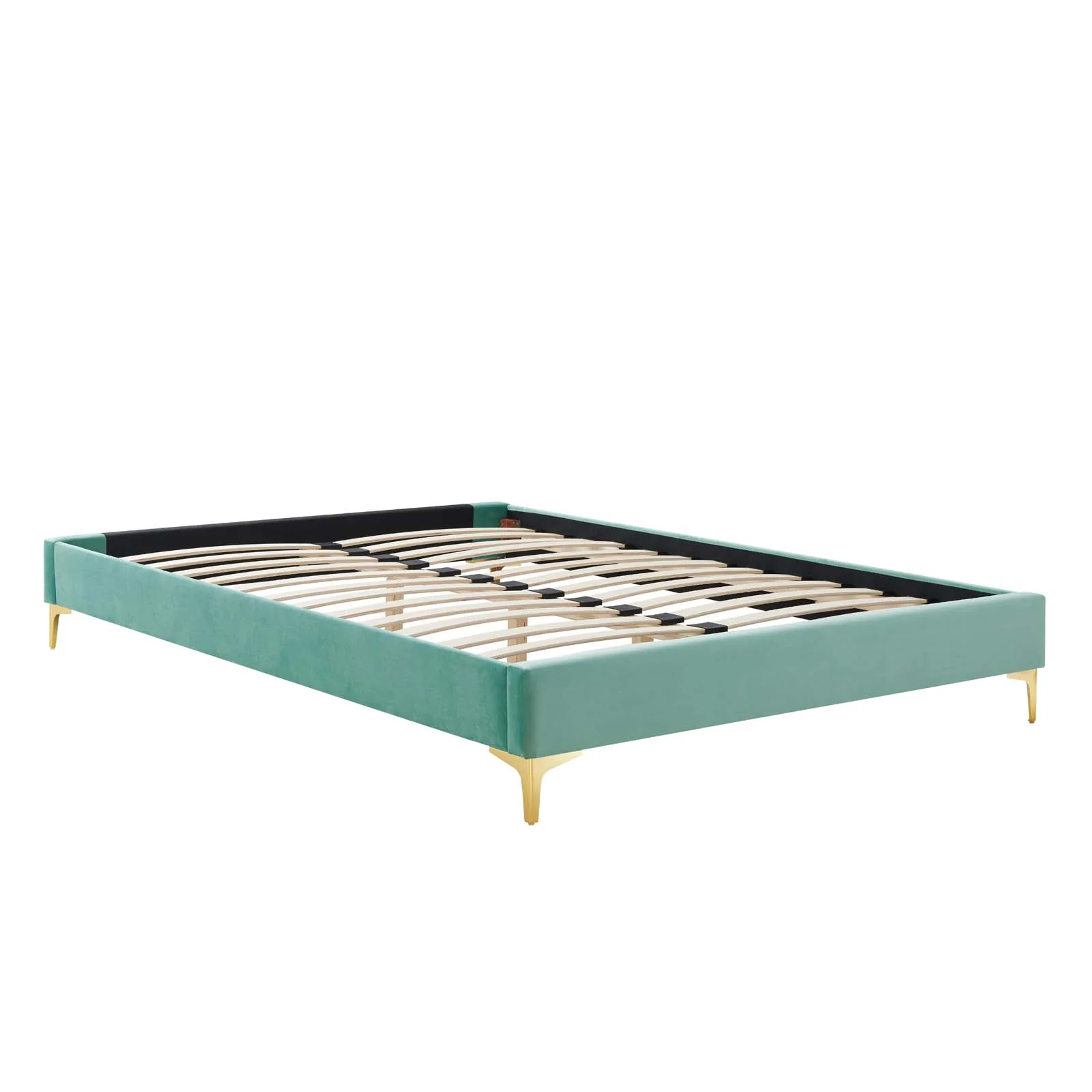 Reagan Queen Performance Velvet Platform Bed By Modway - MOD-6586 - Image 63