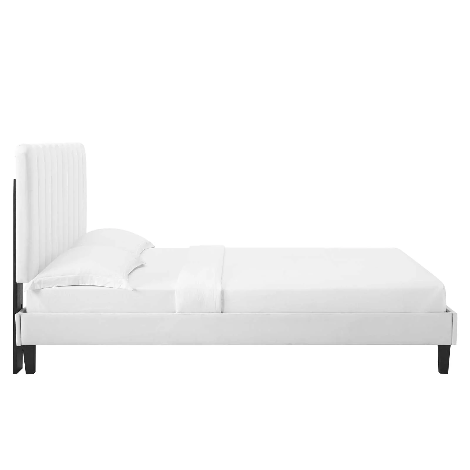 Reagan Queen Performance Velvet Platform Bed By Modway - MOD-6588 - Image 107