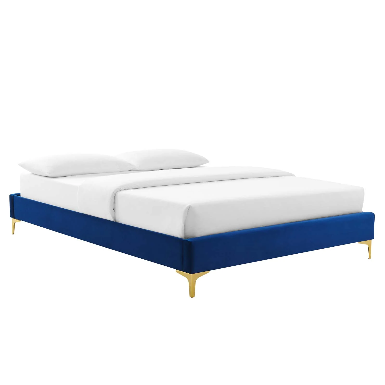 Reagan Twin Performance Velvet Platform Bed By Modway - MOD-6885 - Image 78