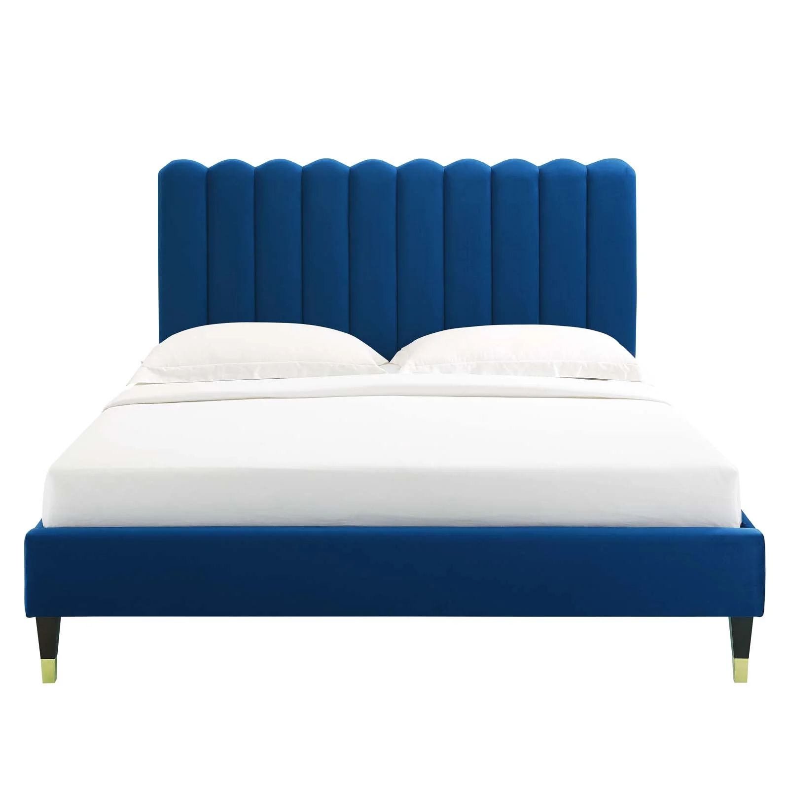 Reagan Twin Performance Velvet Platform Bed By Modway - MOD-6886 - Image 76