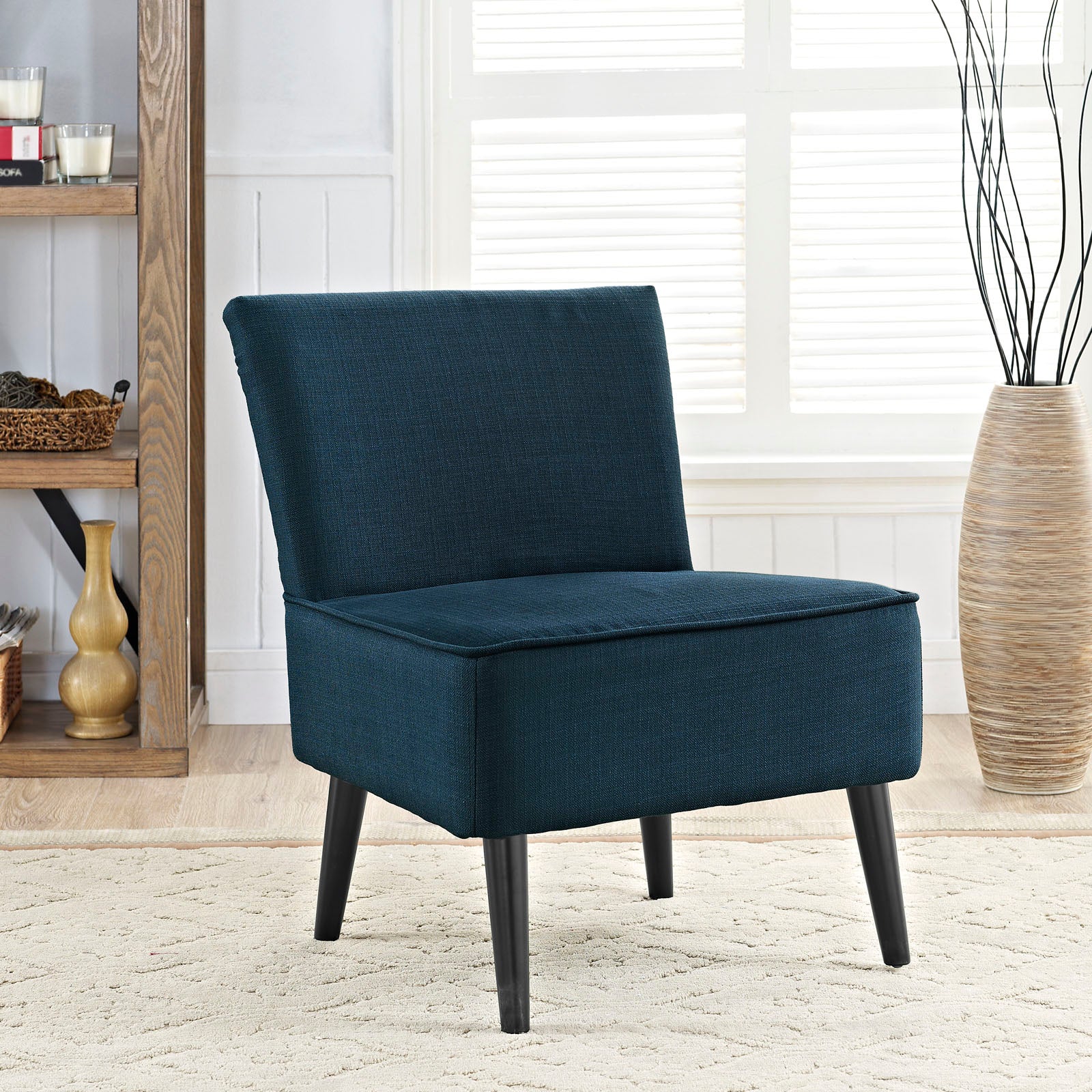 Reef Upholstered Fabric Side Chair by Modway