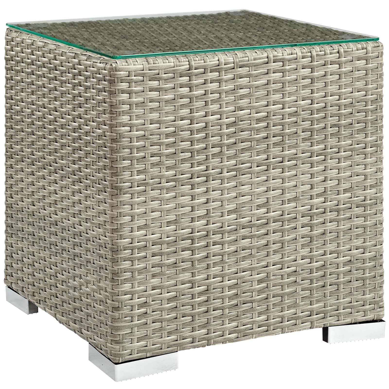 Repose Outdoor Patio Side Table By Modway - EEI-2692 - Image 2
