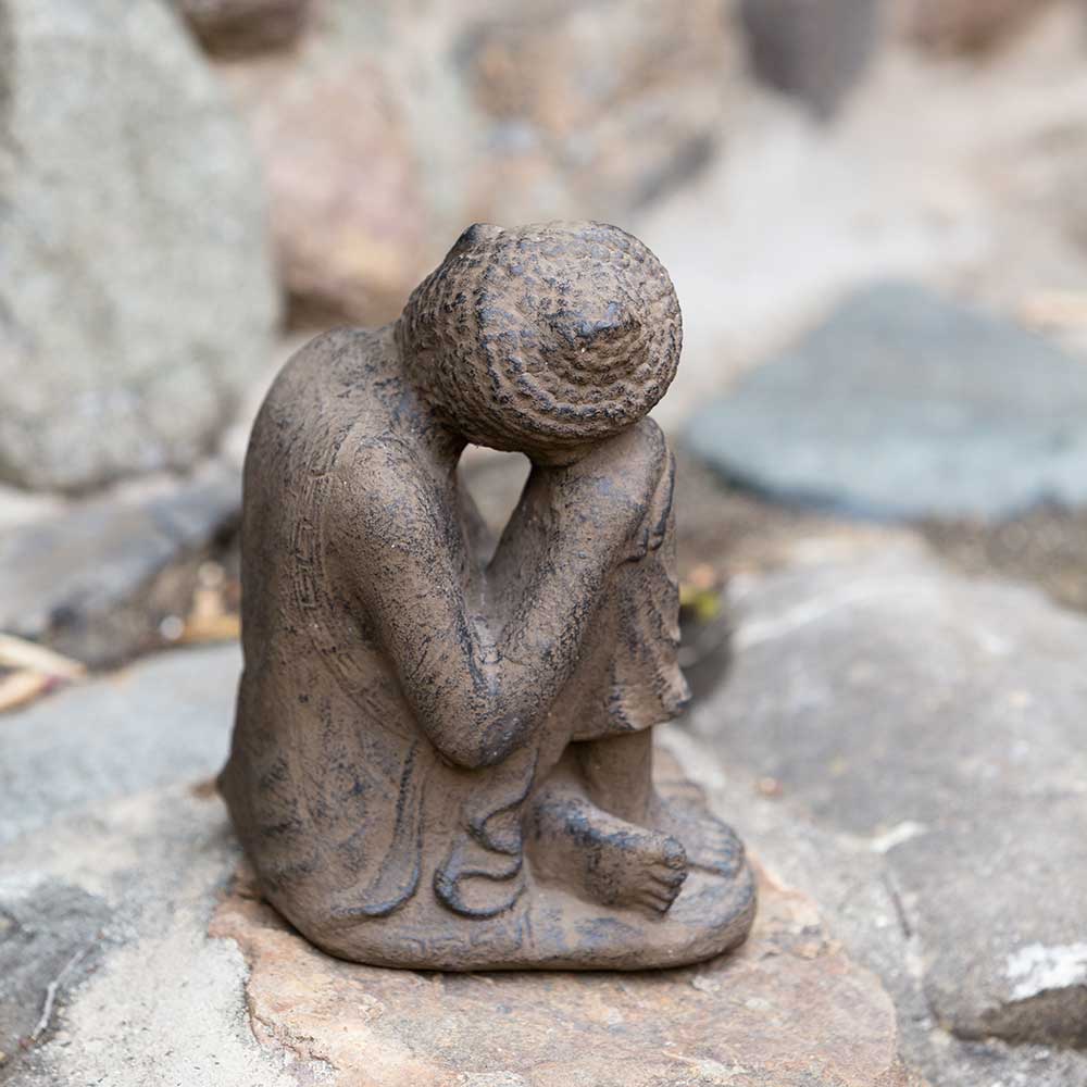 Resting Buddha Set of 4 By Garden Age Supply - Image 4