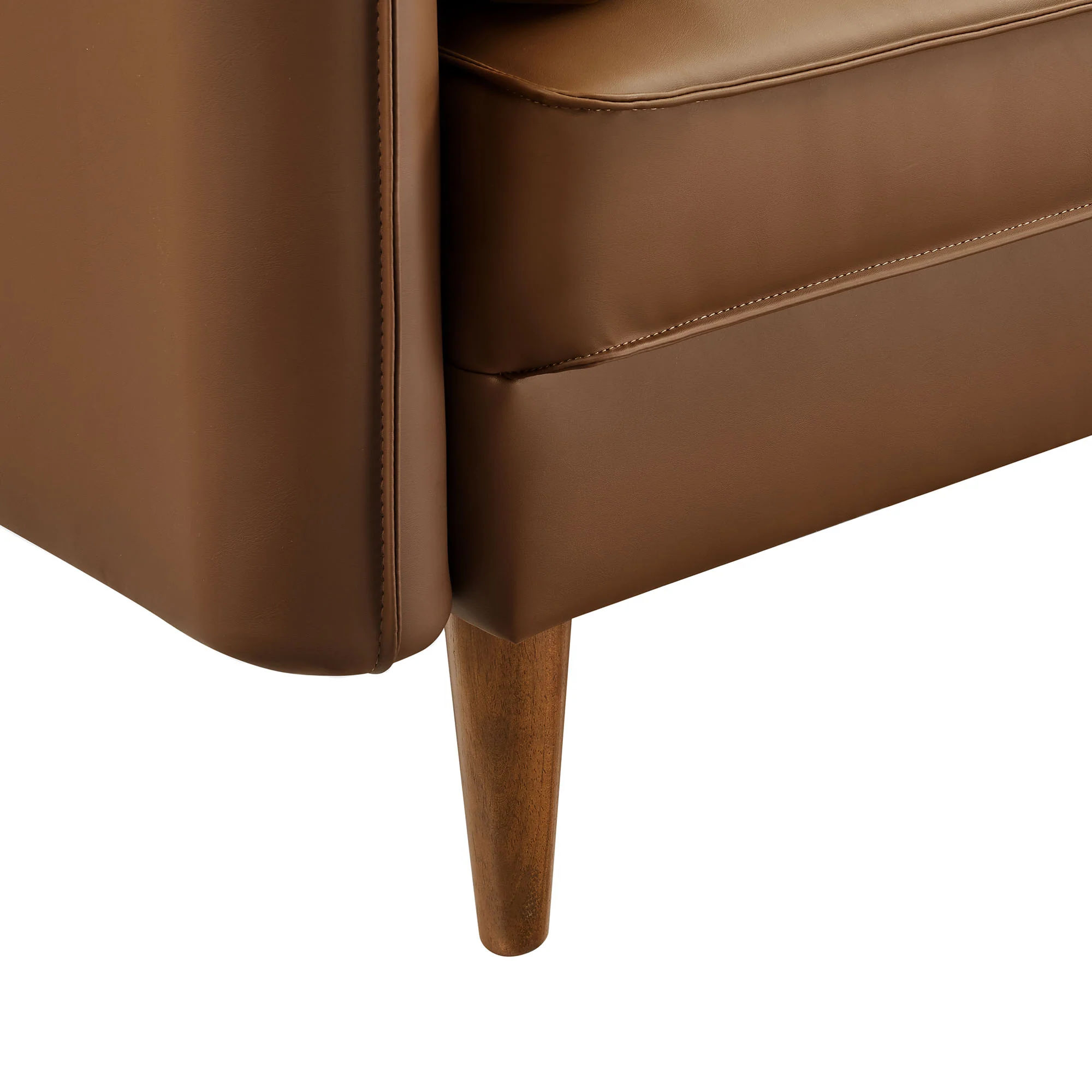 Revive Upholstered Vegan Leather Sofa by Modway - Image 6
