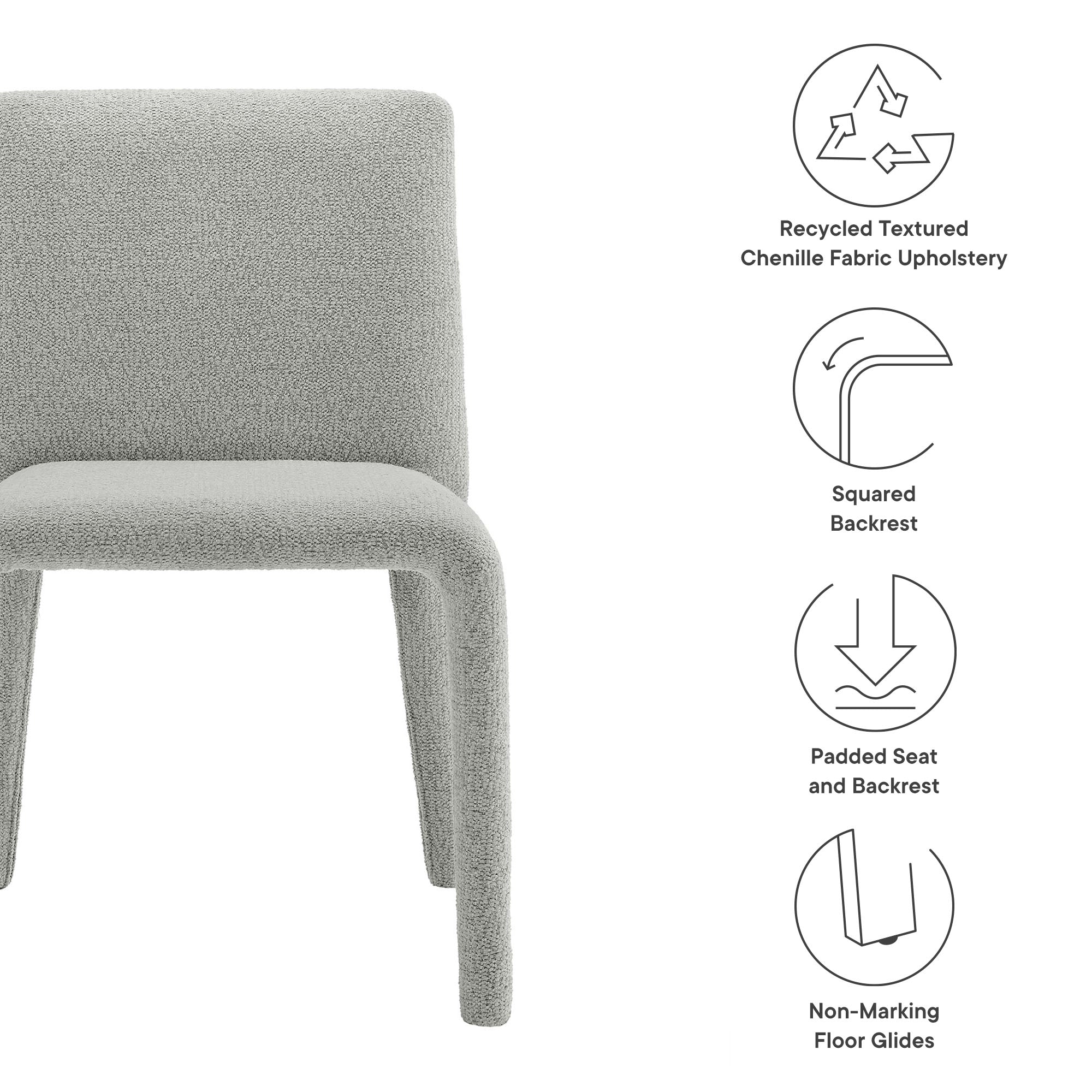 Rhodes Fabric Upholstered Dining Chair by Modway - Image 8