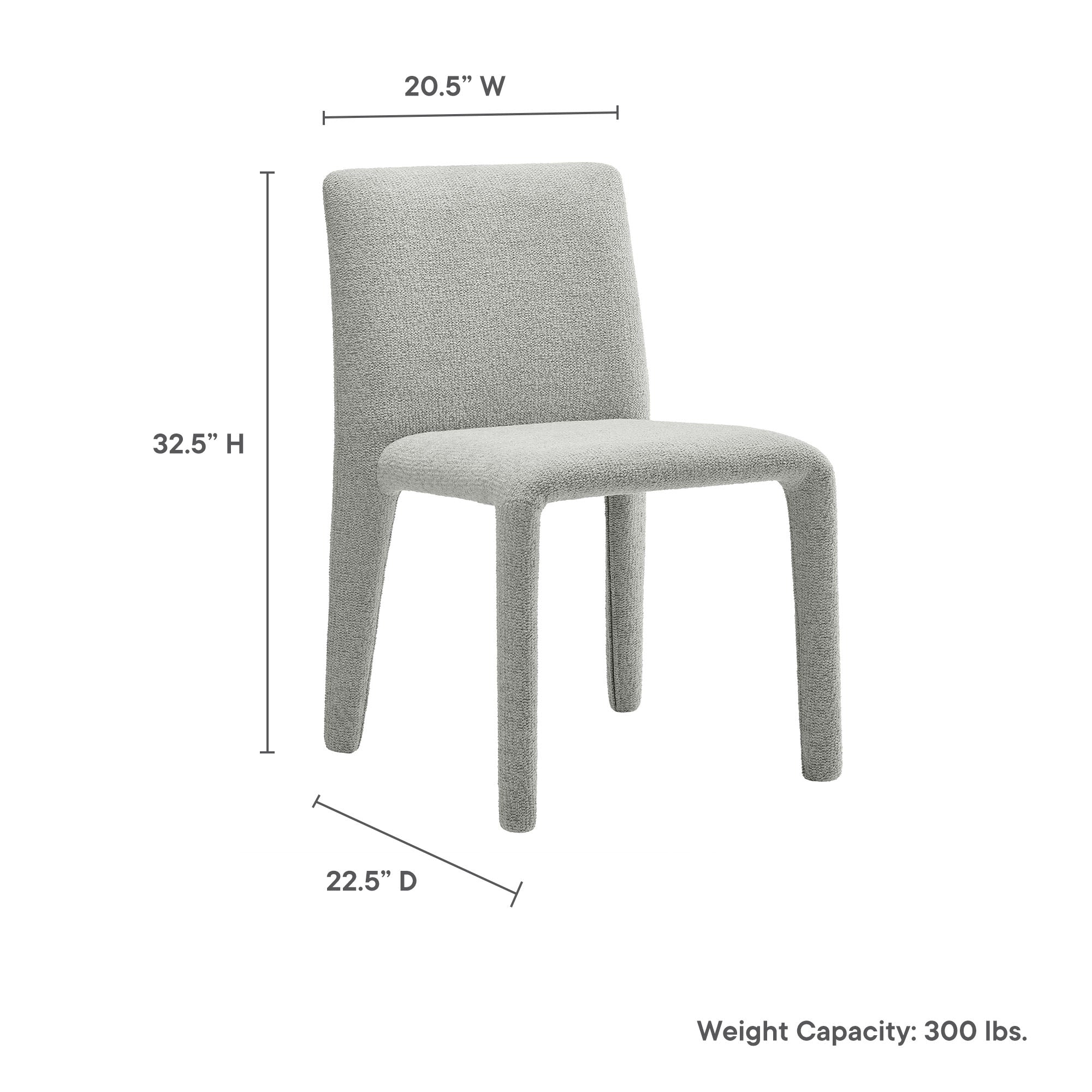 Rhodes Fabric Upholstered Dining Chair by Modway - Image 9