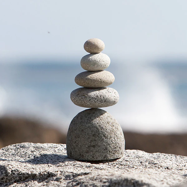 Rock Cairns Set of 3 By Garden Age Supply - Image 3
