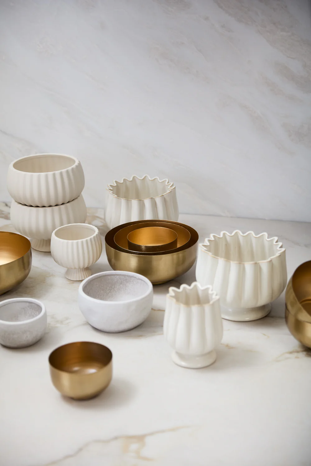 Roz Bowl Set of 8 By Accent Decor - Image 4