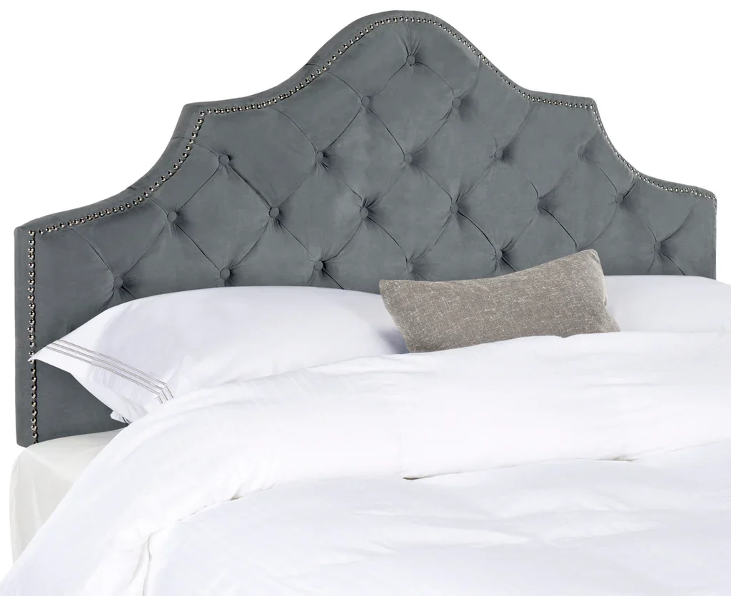 Safavieh Arebelle Full Headboard Full Size - Grey - Image 2