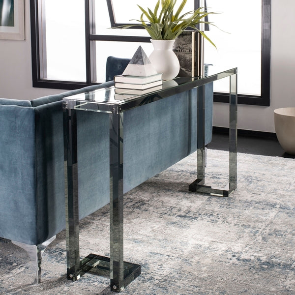 Safavieh Benji Acrylic Console Table - Black