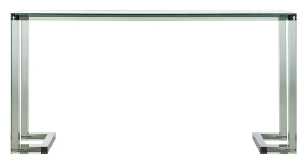Safavieh Benji Acrylic Console Table - Black - Image 2