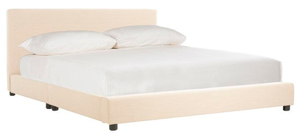 Safavieh Carter Bed Queen Size - Beige - Image 2