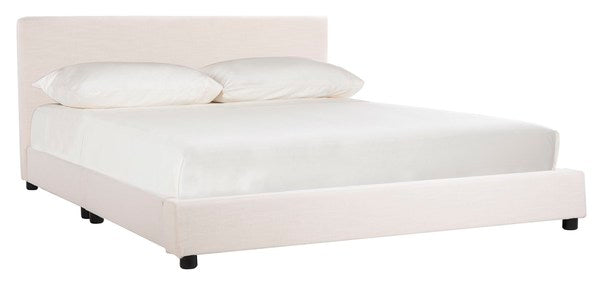 Safavieh Carter Bed Queen Size - Light Beige - Image 2