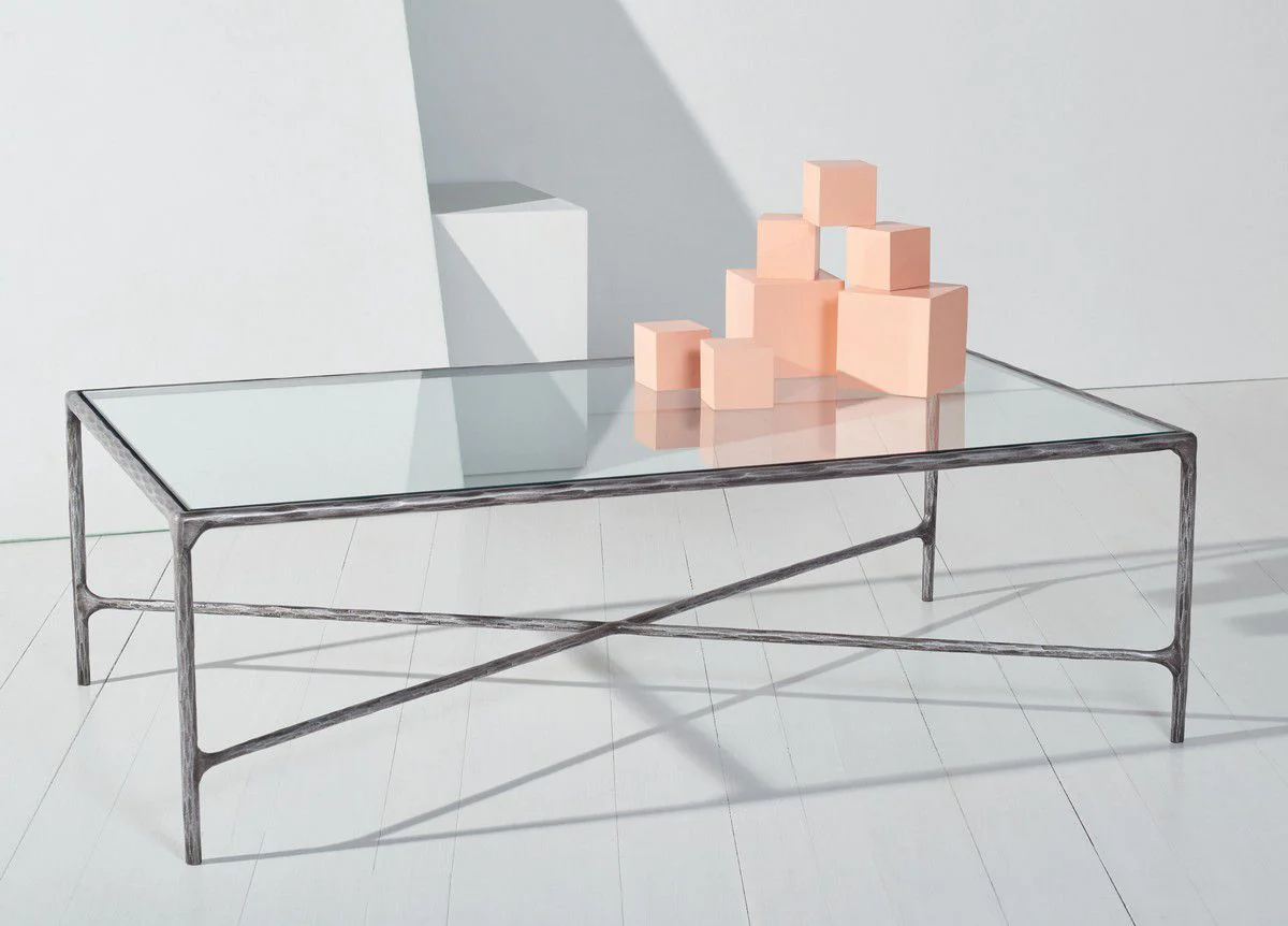 Safavieh Jessa Rectangle Coffee Table - Silver