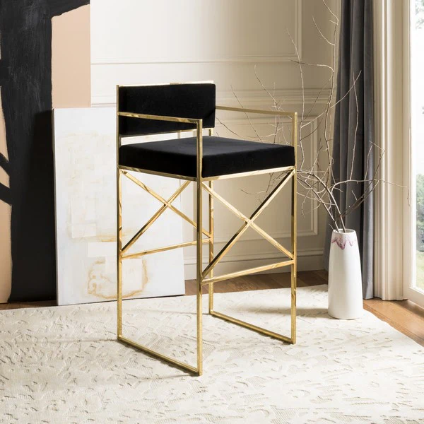Safavieh Kian Barstool - Black