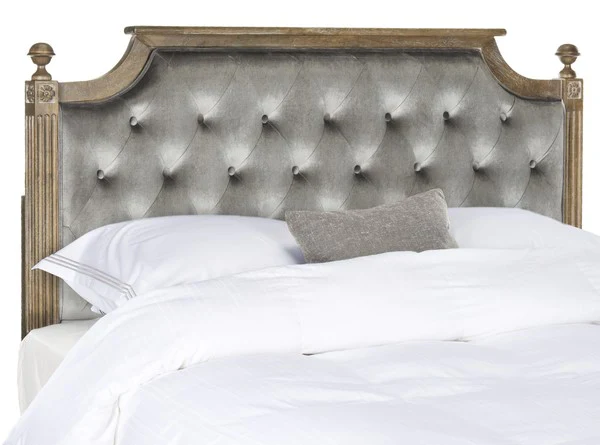 Safavieh Rustic Headboard Full Size - Grey - Image 4