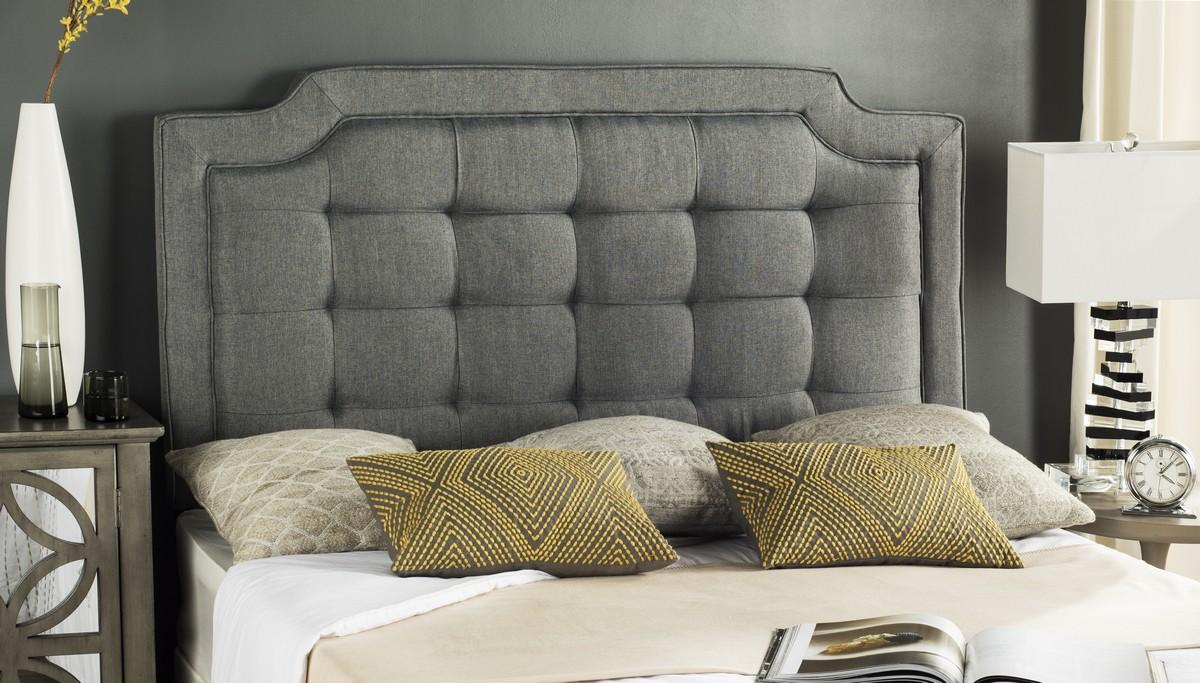 Safavieh Sapphire Headboard Full Size - Grey