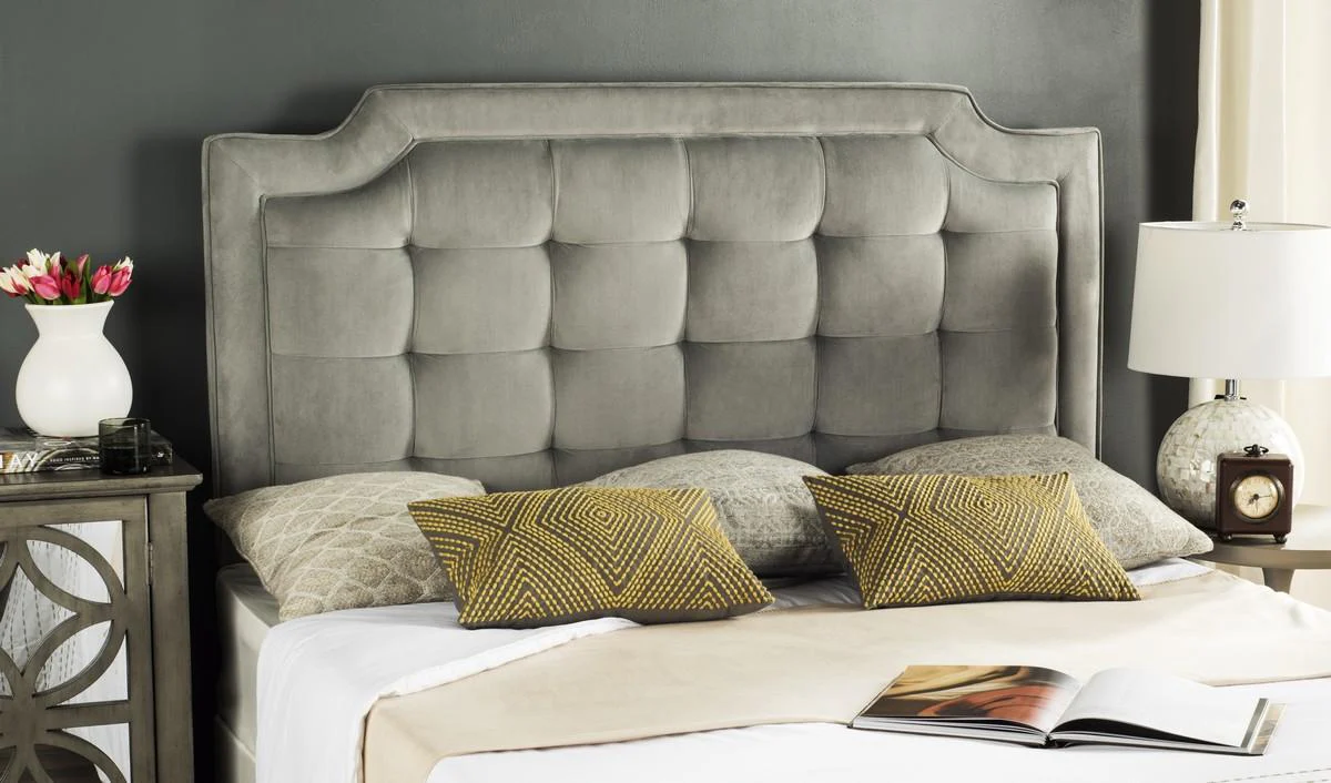 Safavieh Sapphire Headboard Full Size - White