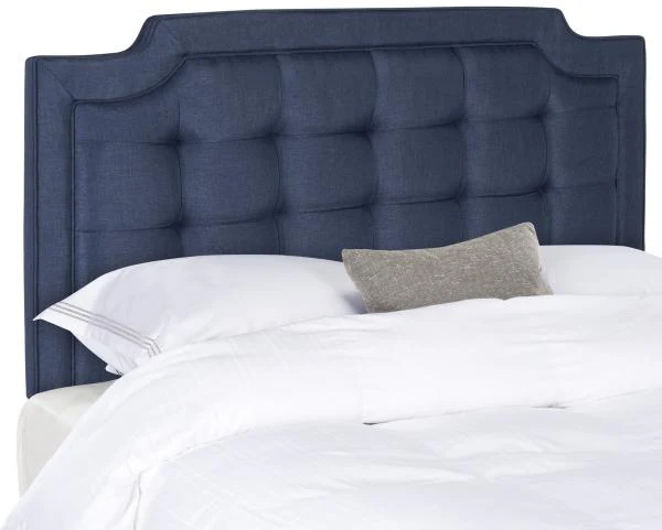 Safavieh Sapphire Headboard Queen Size - Navy - Image 2