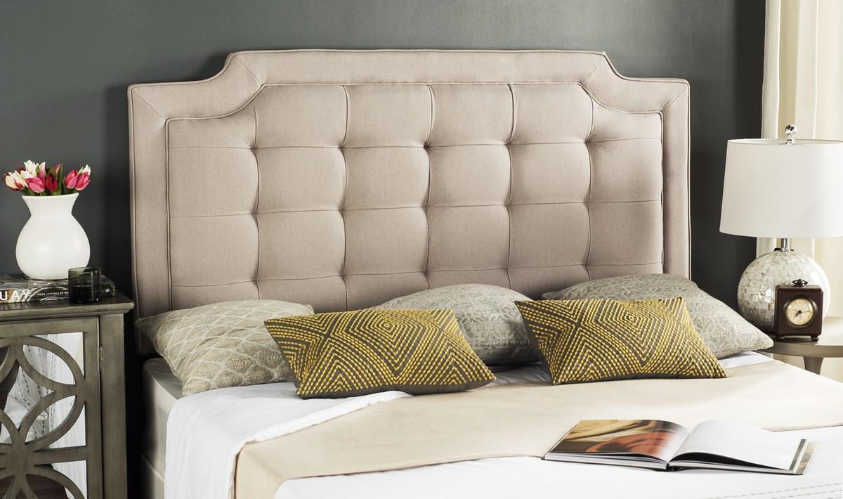 Safavieh Sapphire Headboard Twin Size - Grey