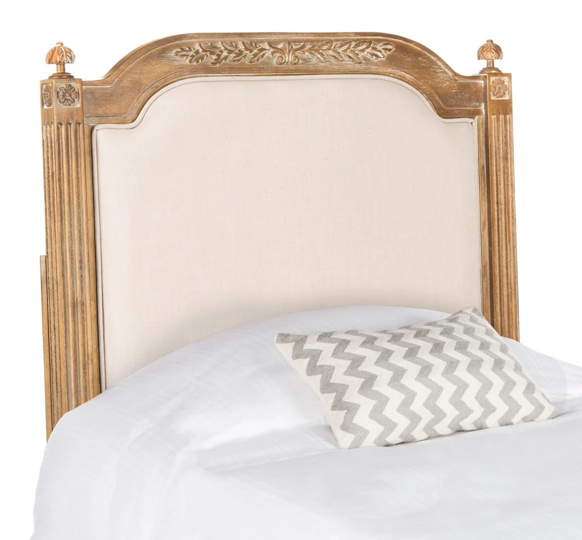 Safavieh Vintage Headboard Twin Size - Beige - Image 2