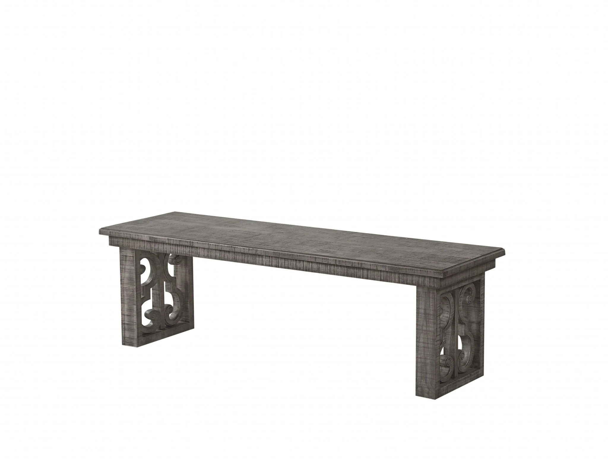 Salvaged Natural Wood Bench By Homeroots