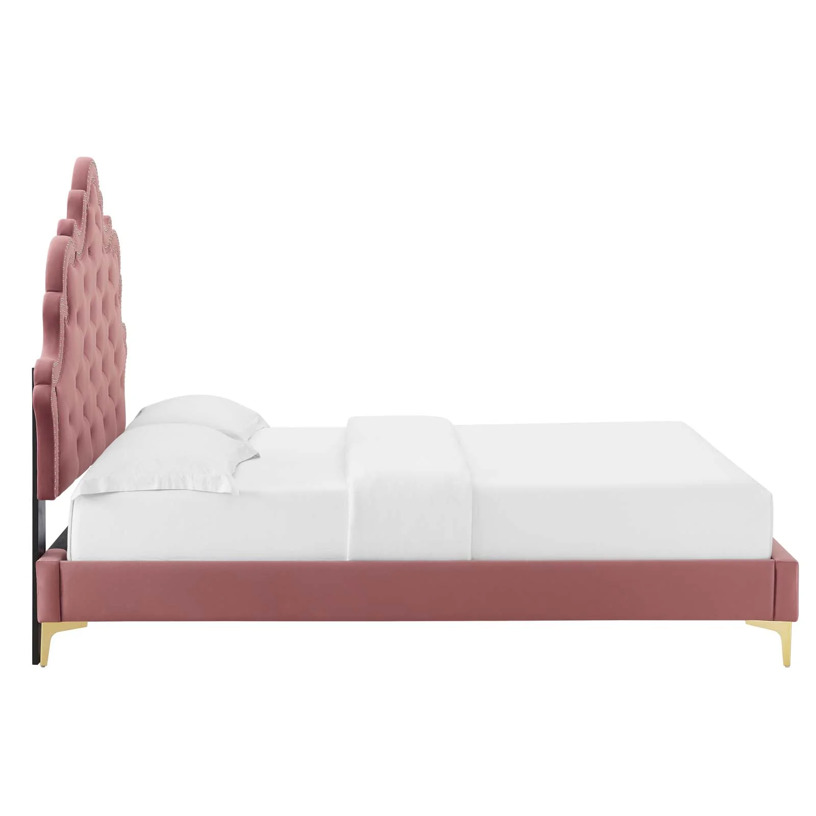 Sasha Button-Tufted Performance Velvet King Bed By Modway - MOD-6832 - Image 17