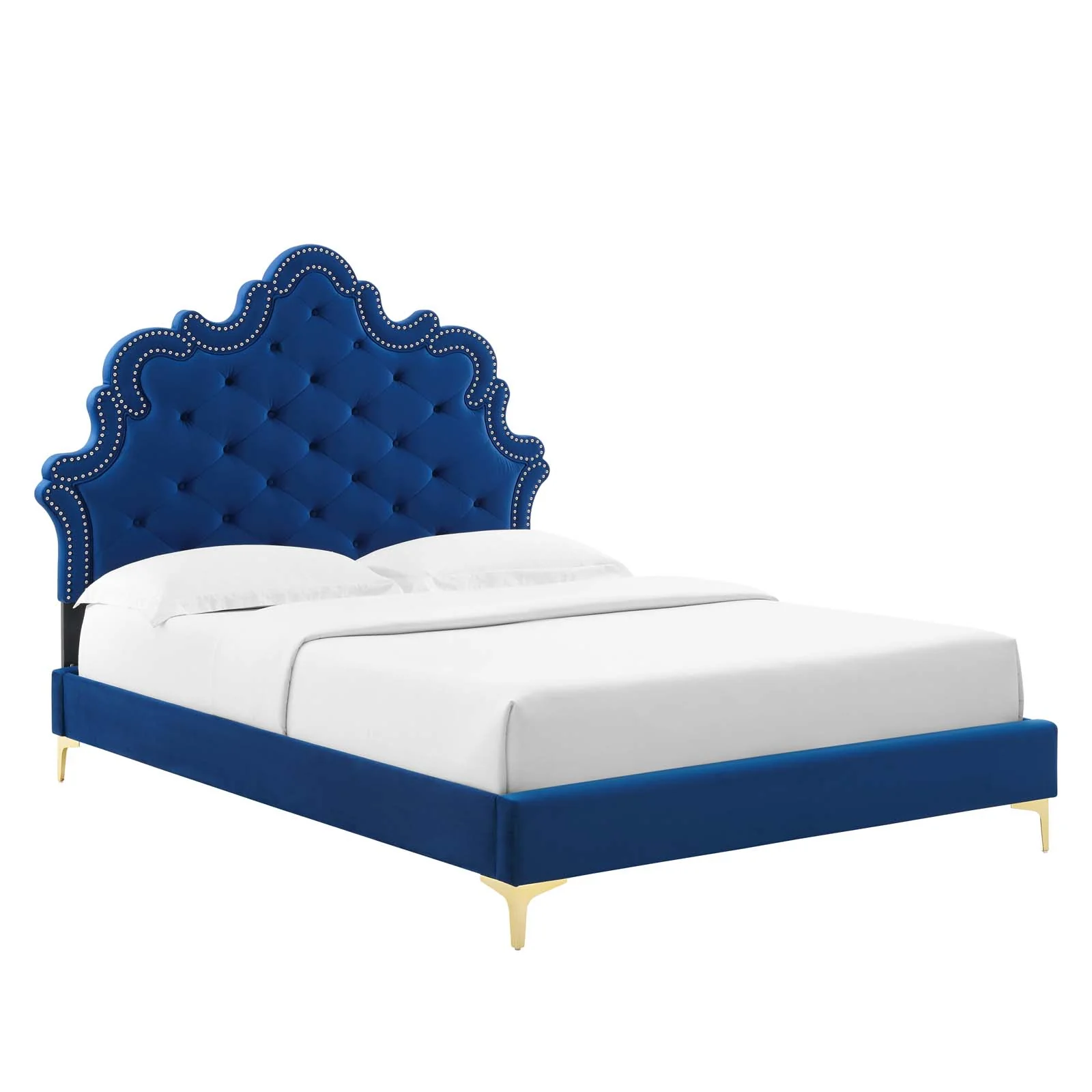 Sasha Button-Tufted Performance Velvet King Bed By Modway - MOD-6832 - Image 24