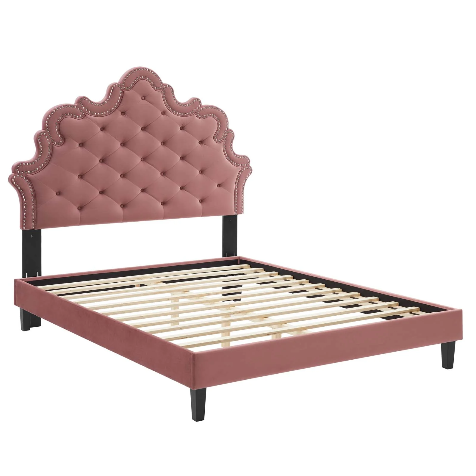 Sasha Button-Tufted Performance Velvet King Bed By Modway - MOD-6842 - Image 16