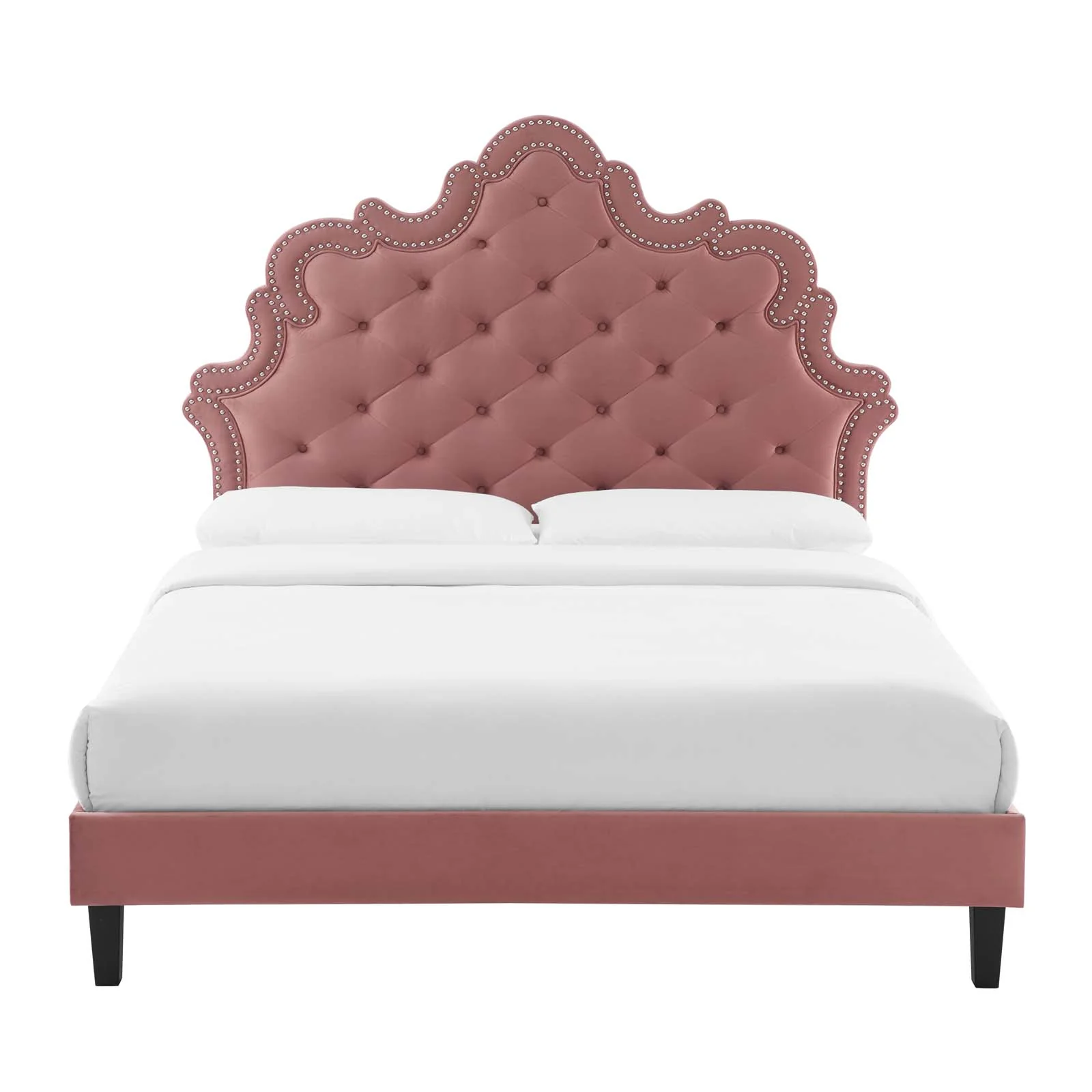 Sasha Button-Tufted Performance Velvet King Bed By Modway - MOD-6842 - Image 18