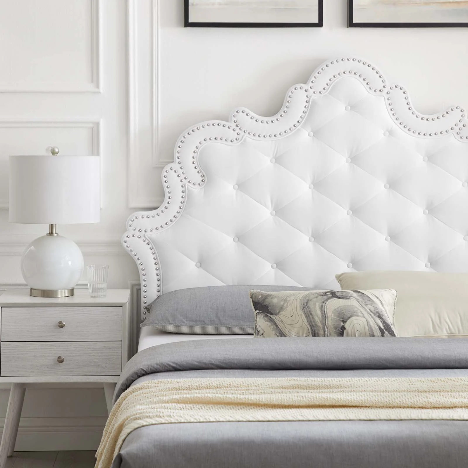 Sasha Button-Tufted Performance Velvet Queen Bed By Modway - MOD-6827 - Image 36