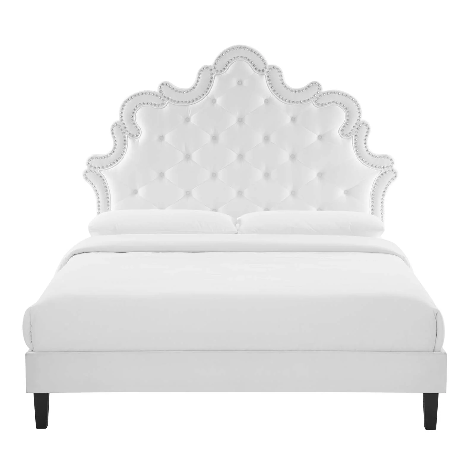 Sasha Button-Tufted Performance Velvet Queen Bed By Modway - MOD-6827 - Image 40