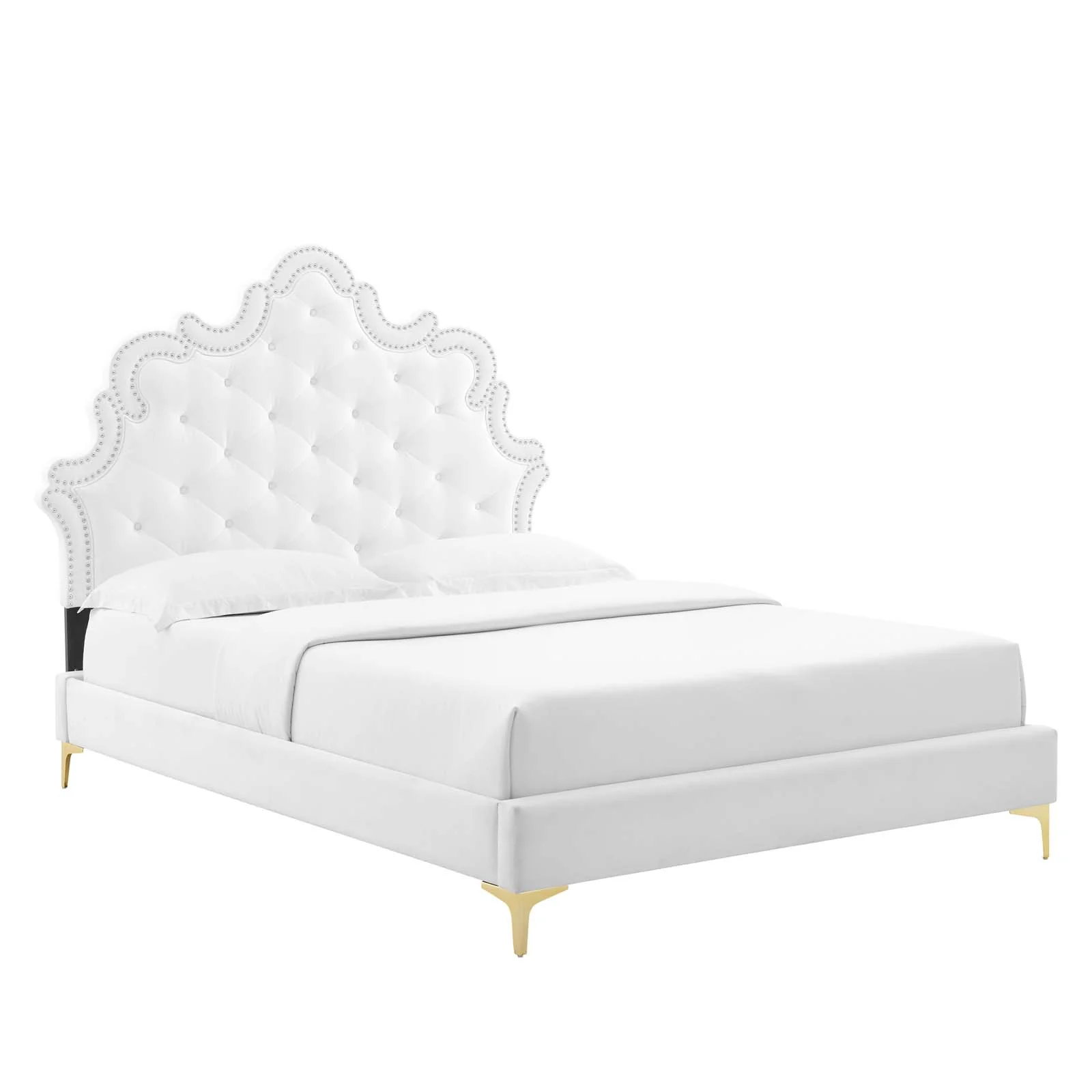 Sasha Button-Tufted Performance Velvet Twin Bed By Modway - MOD-6787 - Image 34