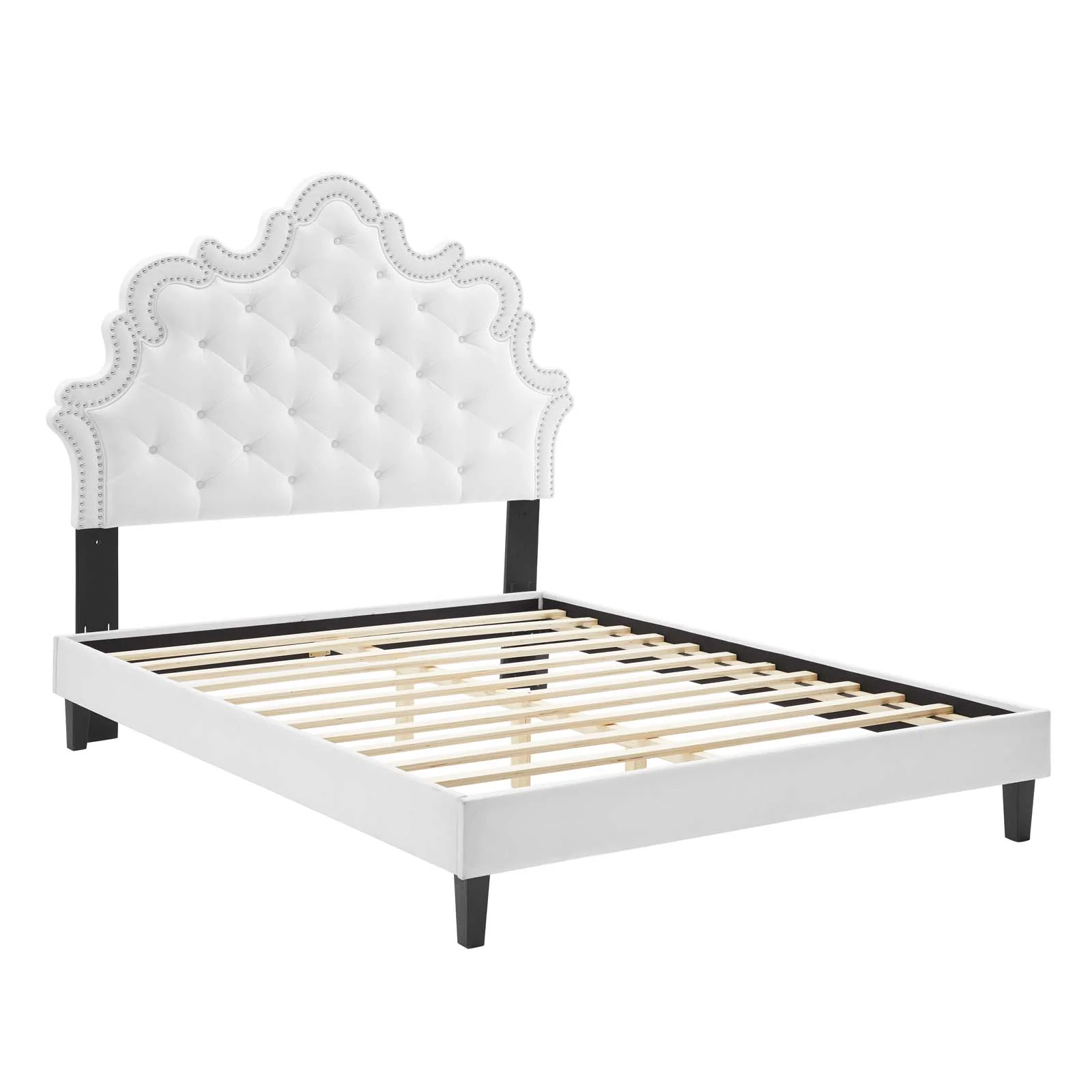 Sasha Button-Tufted Performance Velvet Twin Bed By Modway - MOD-6797 - Image 38
