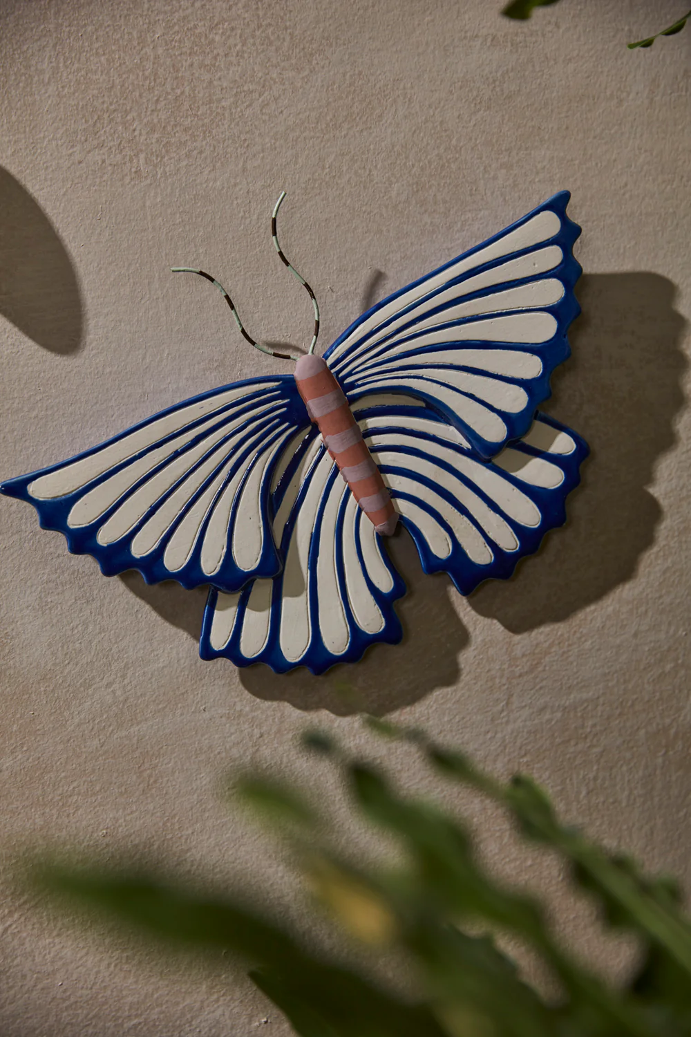 Sculpted Moth Wall Art Set of 2 By Accent Decor - Image 5