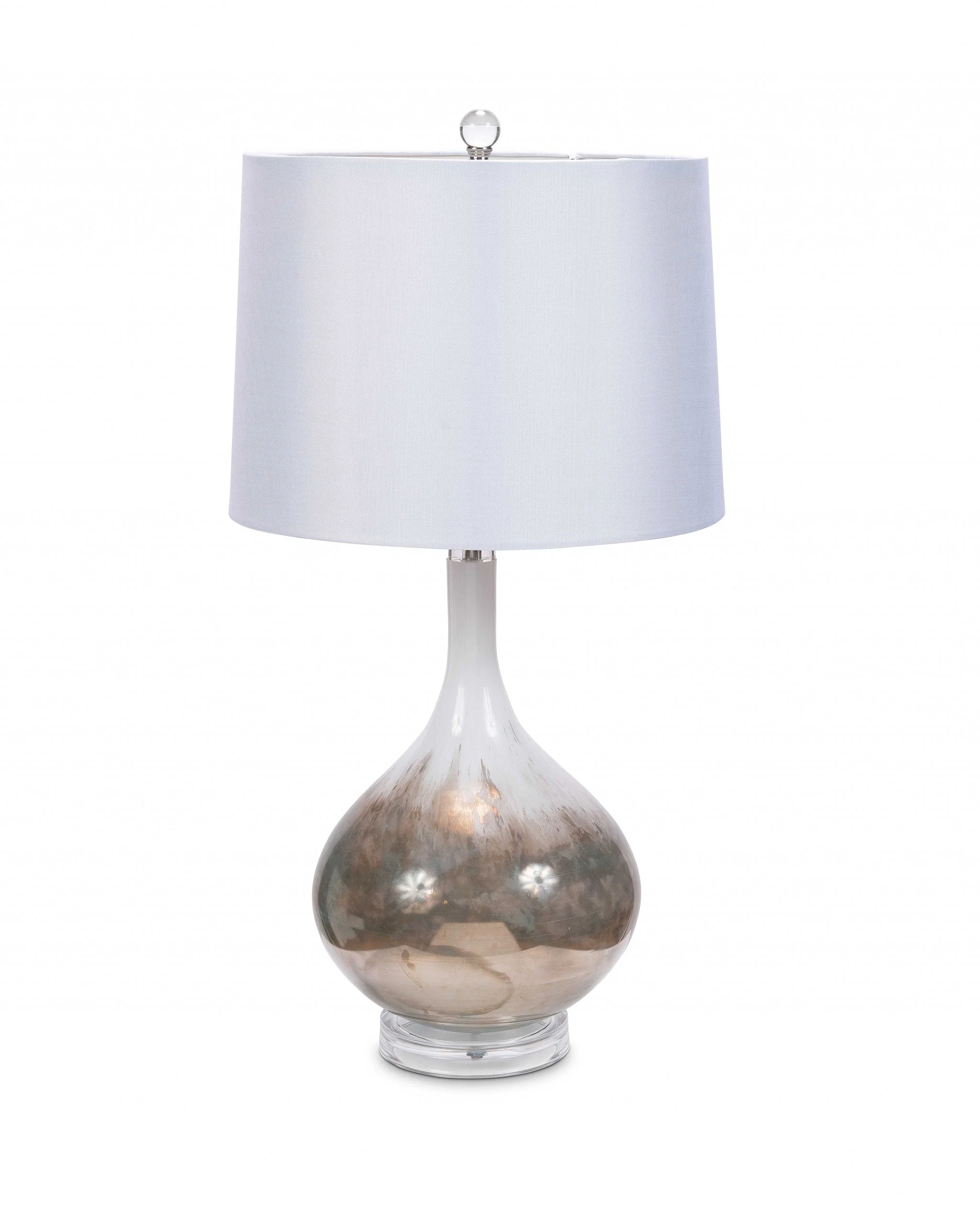 Set of 2 Art Glass Table Lamps By Homeroots